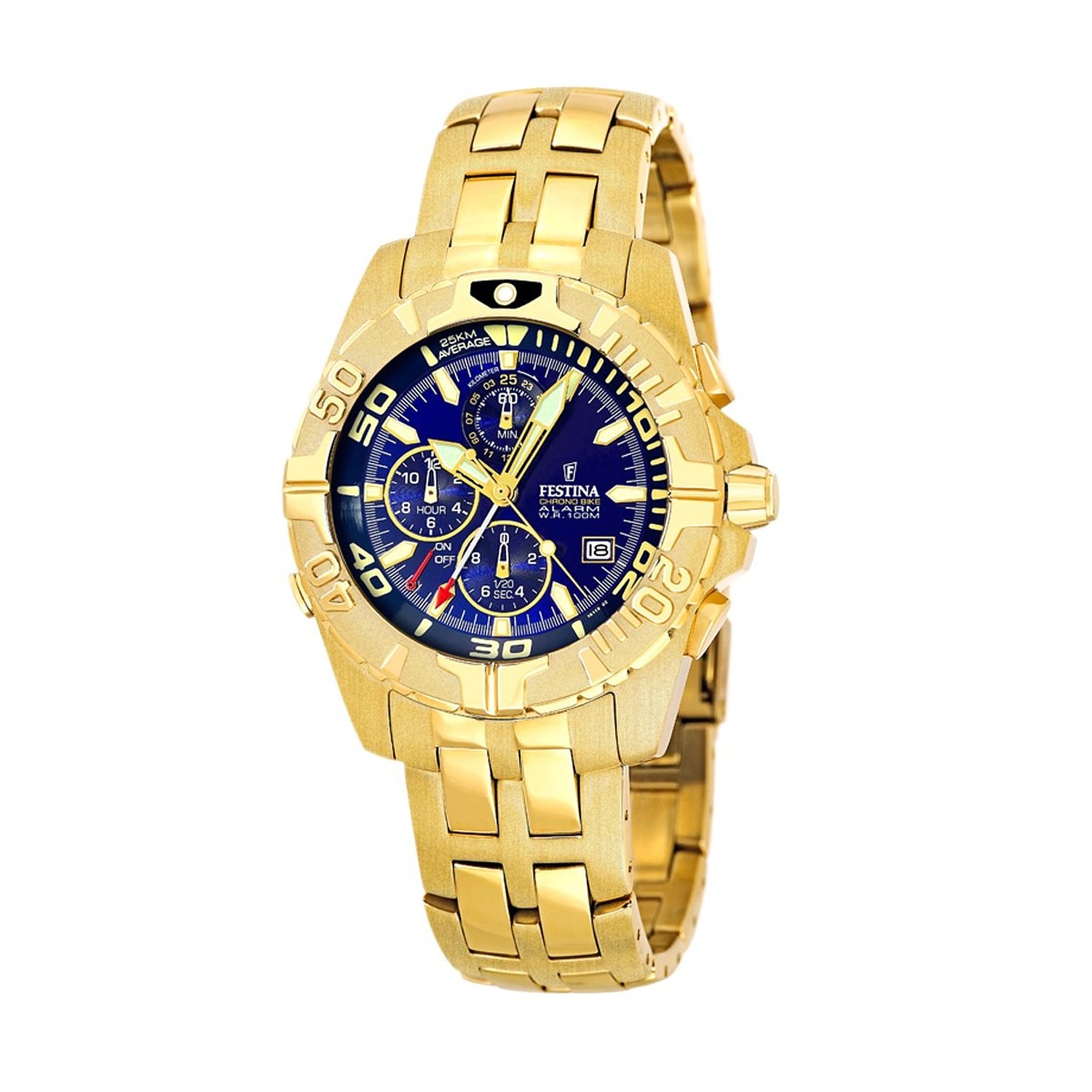 montre couleur or