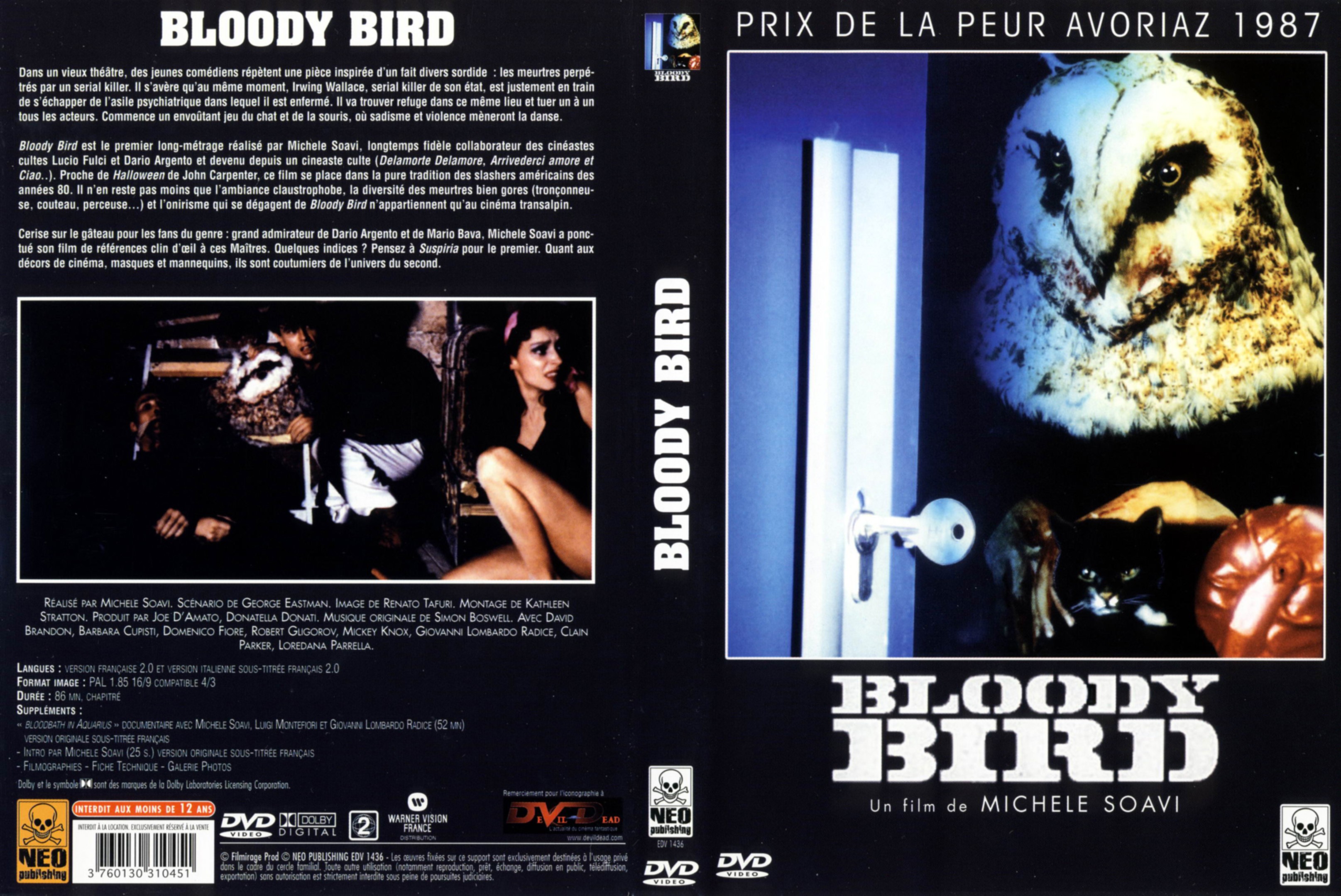 dvd bloody bird