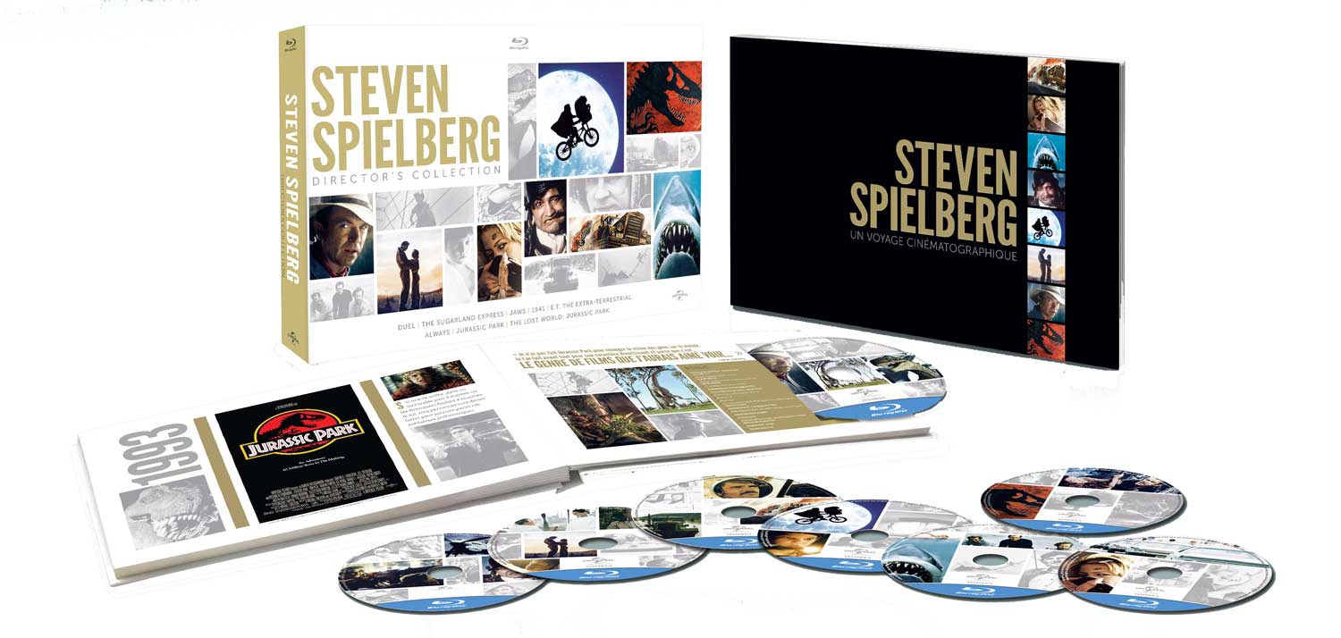 dvd blu-ray steven spielberg collection
