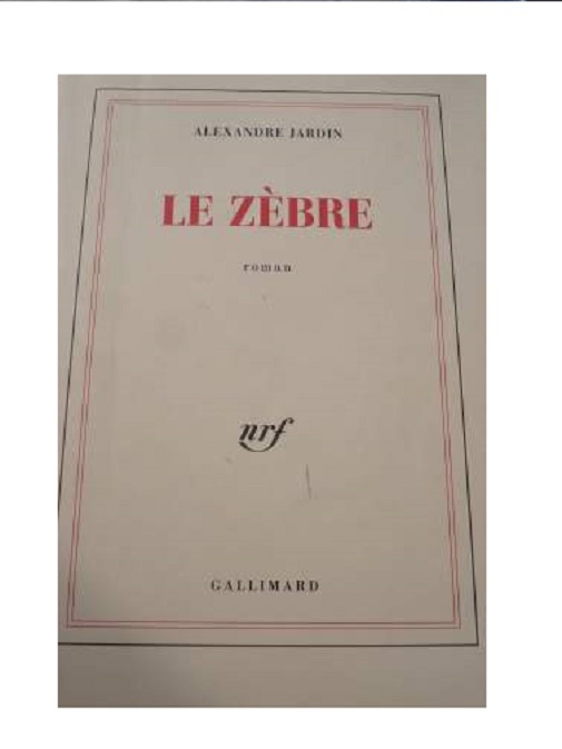 livre le zèbre