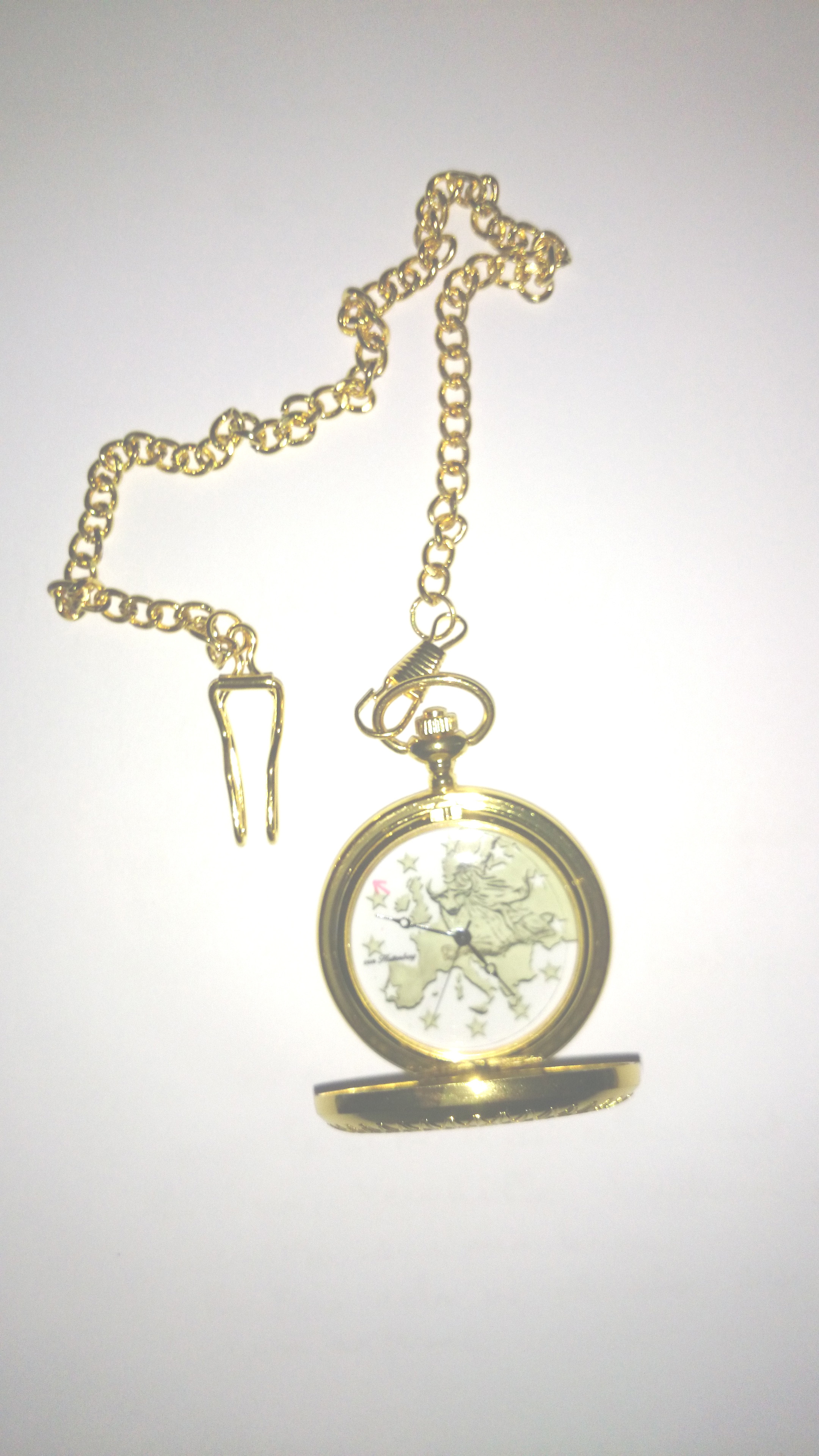 montre gousset couleur or