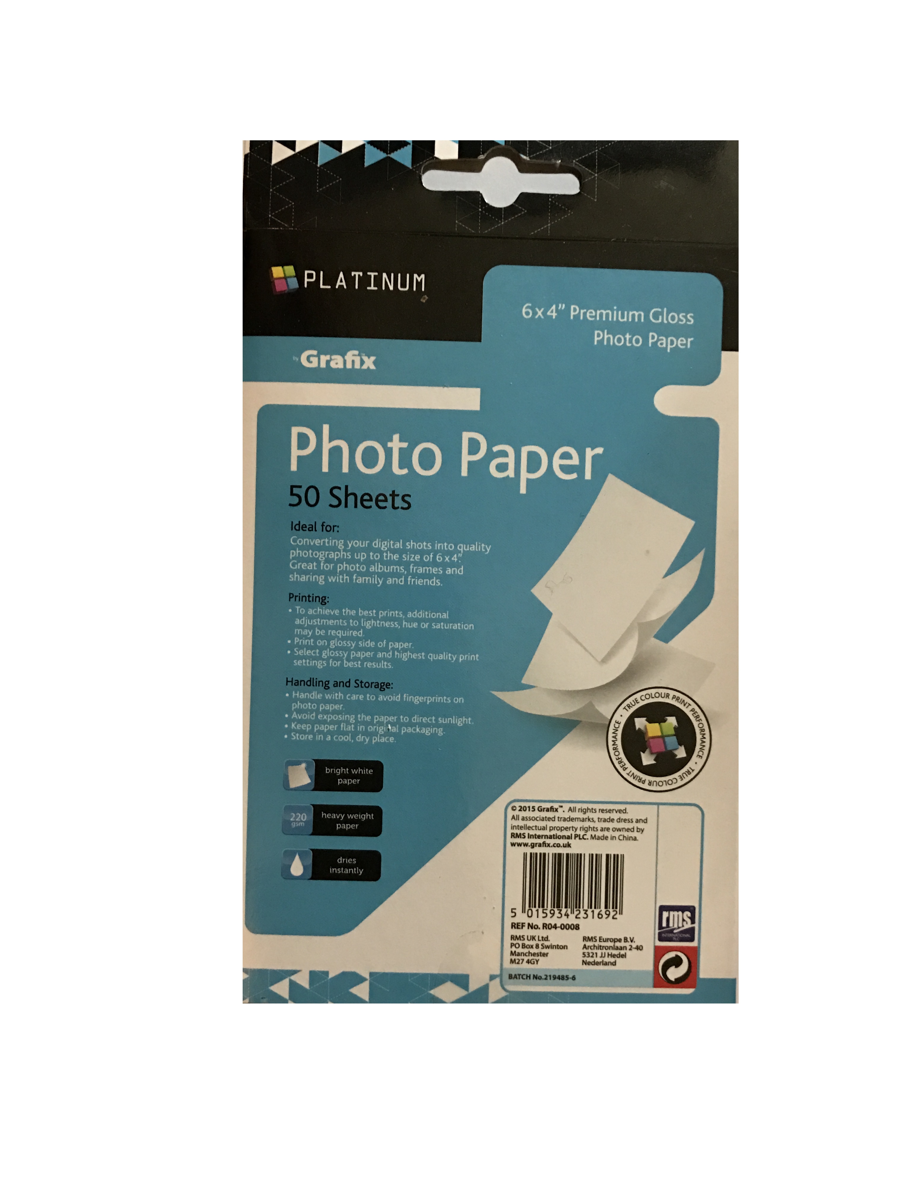 papier photo brillant 10 x 15 cm