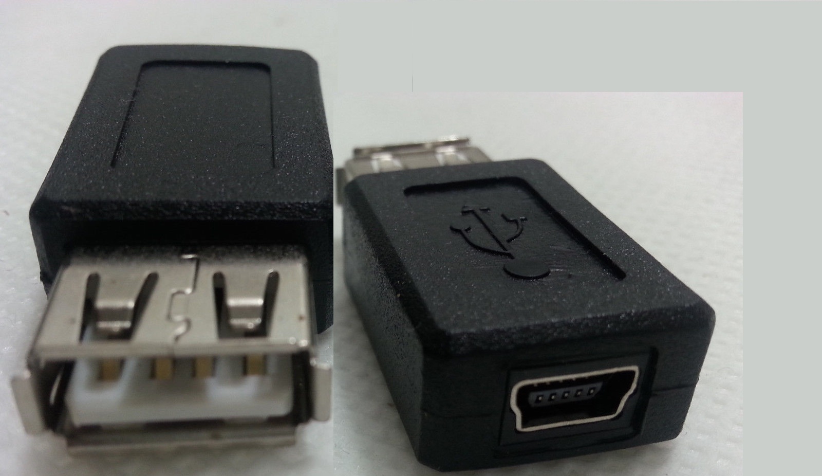 adaptateur usb femelle mini usb femelle
