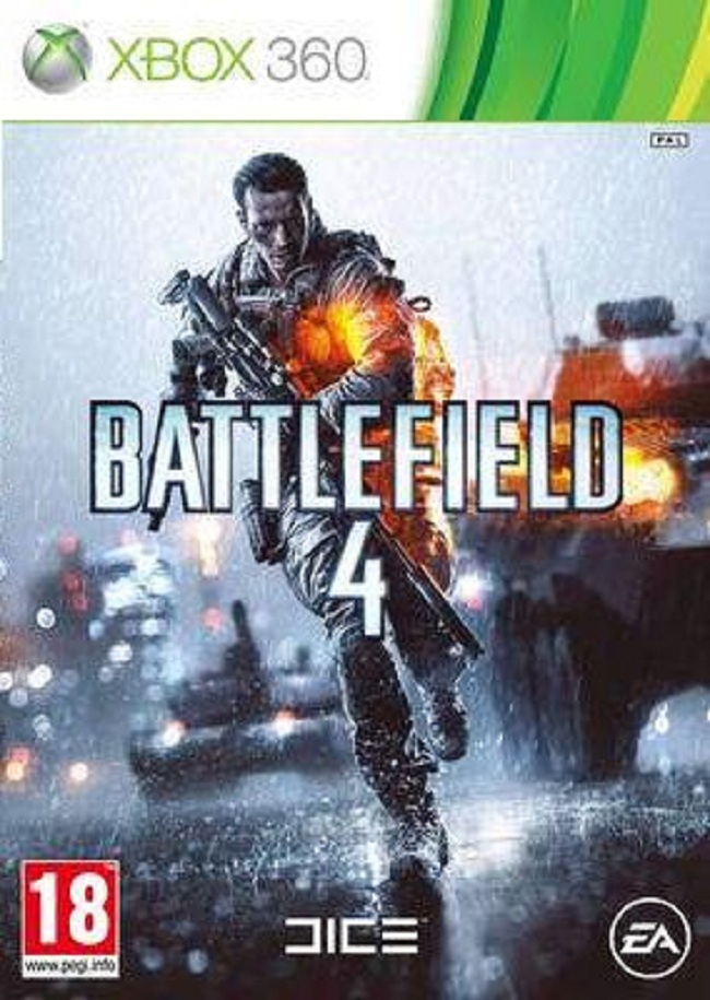 dvd battlefield 4 xbox 360