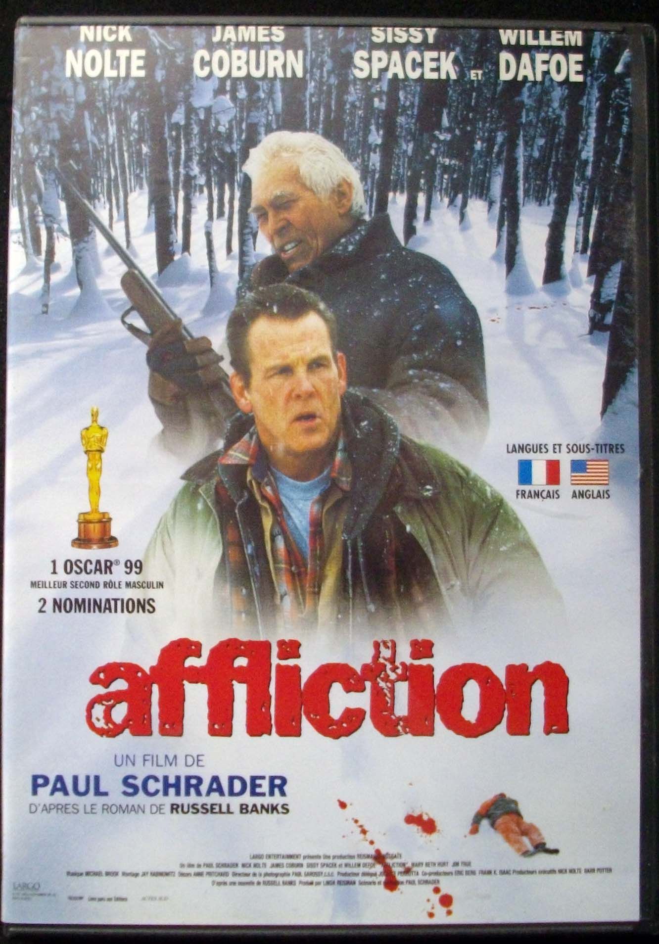 dvd affliction 1 oscar
