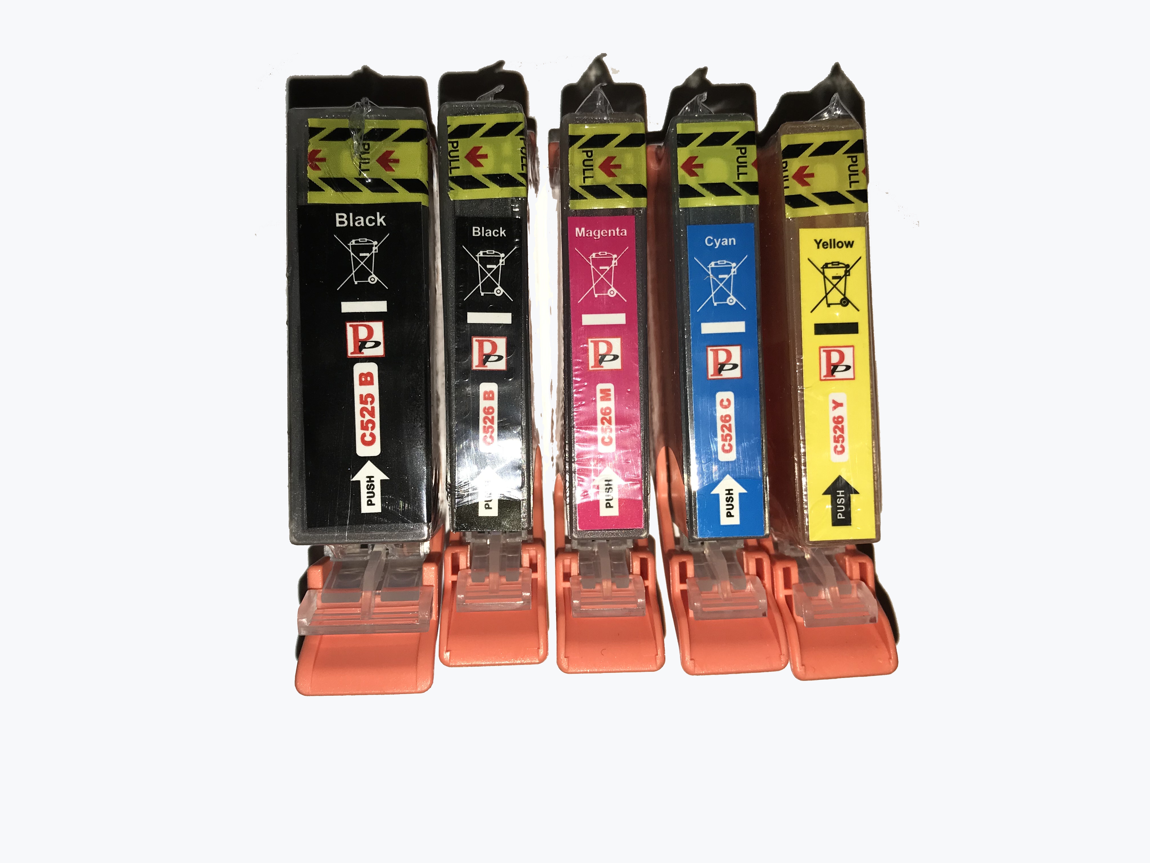 5 cartouches C526 C525