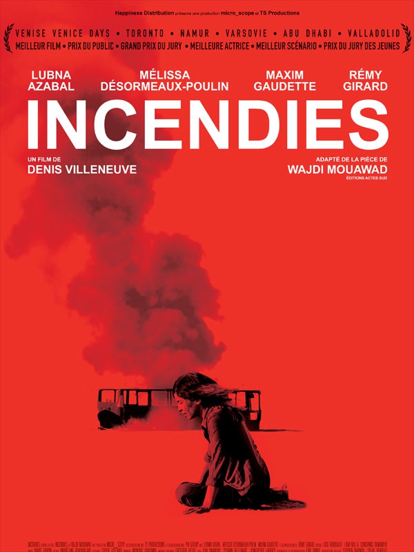 dvd blu-ray incendies