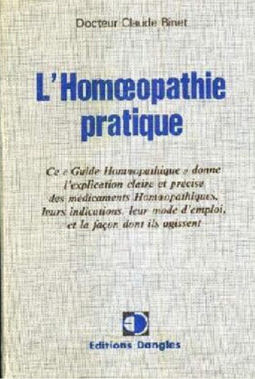livre l'homéopathie pratique