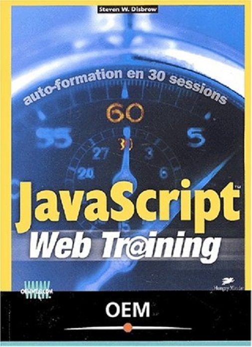 livre javascript web training