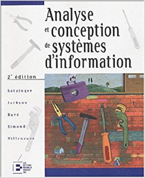 livre analyse et conception de systèmes d'information