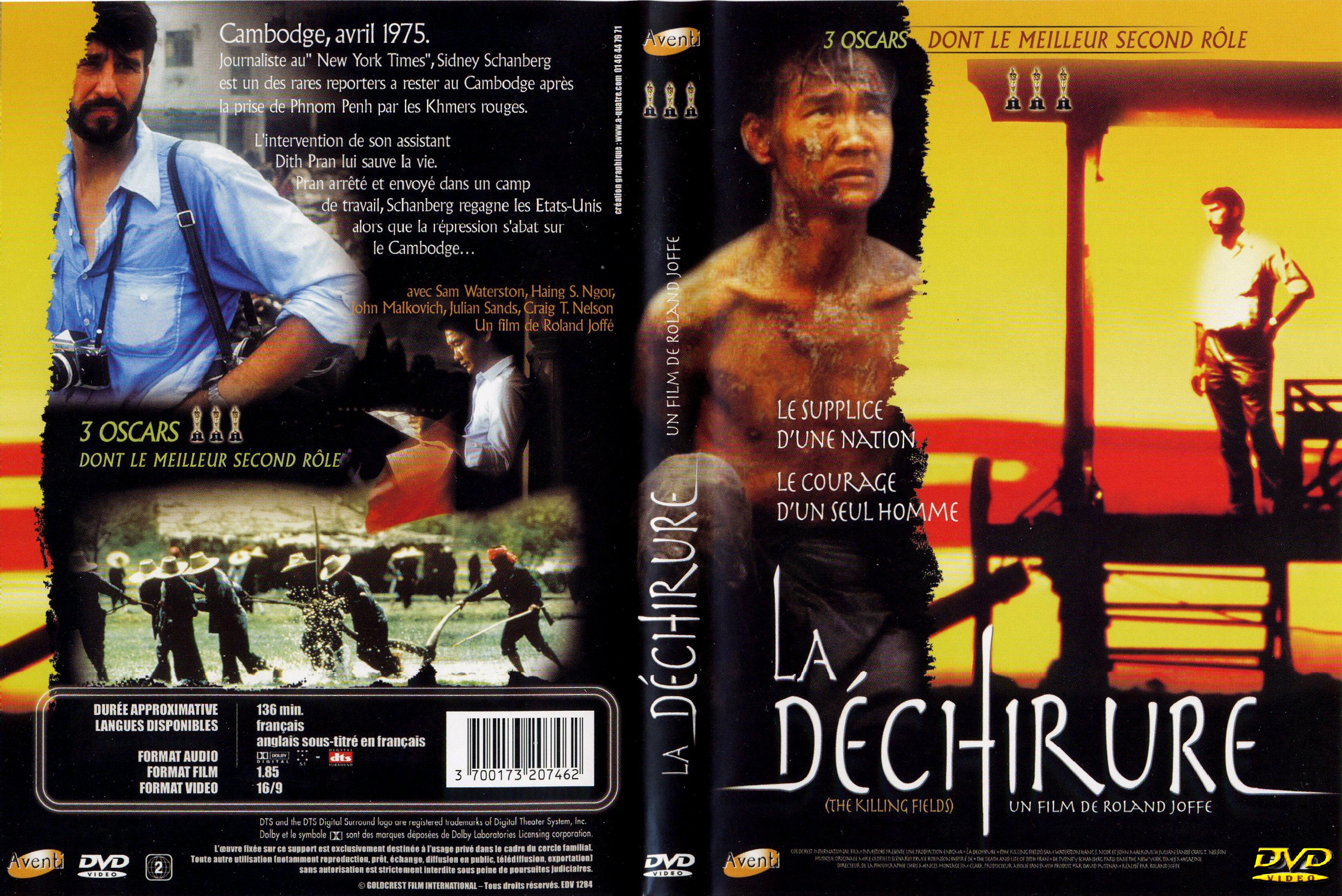 dvd la déchirure