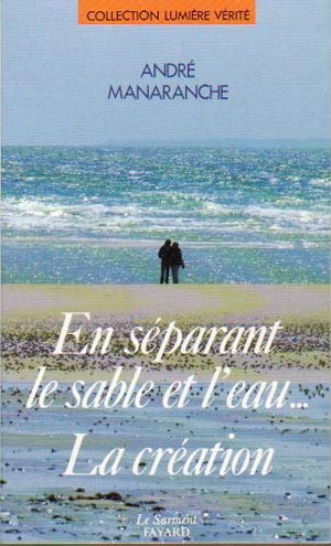 livre en séparant le sable et l'eau
