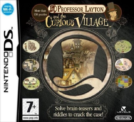 jeu professor layton and the curious village nintendo ds