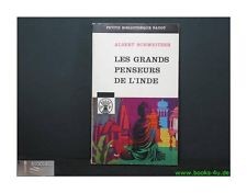 livre les grands penseurs de l'inde