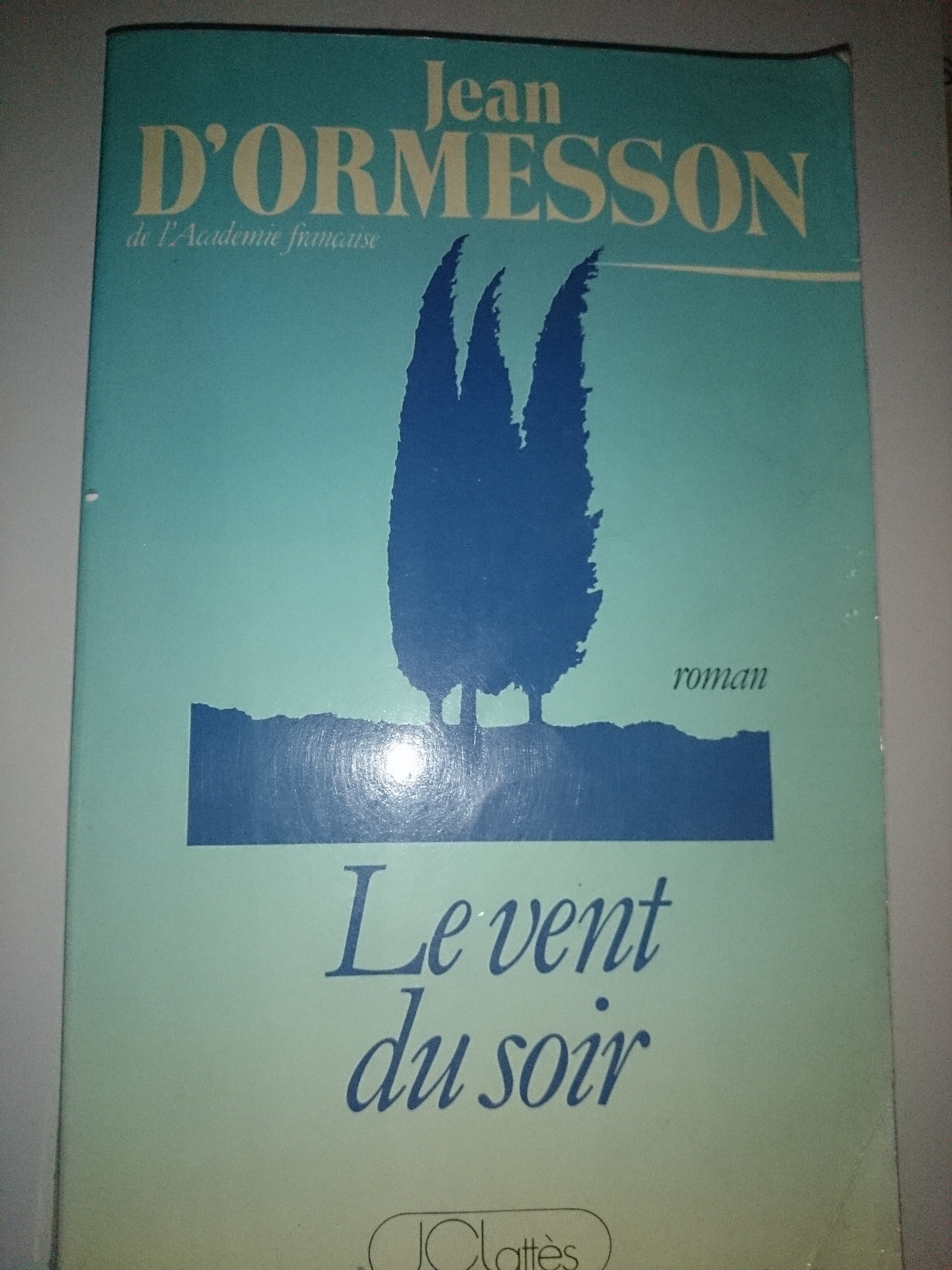 livre le vent du soir