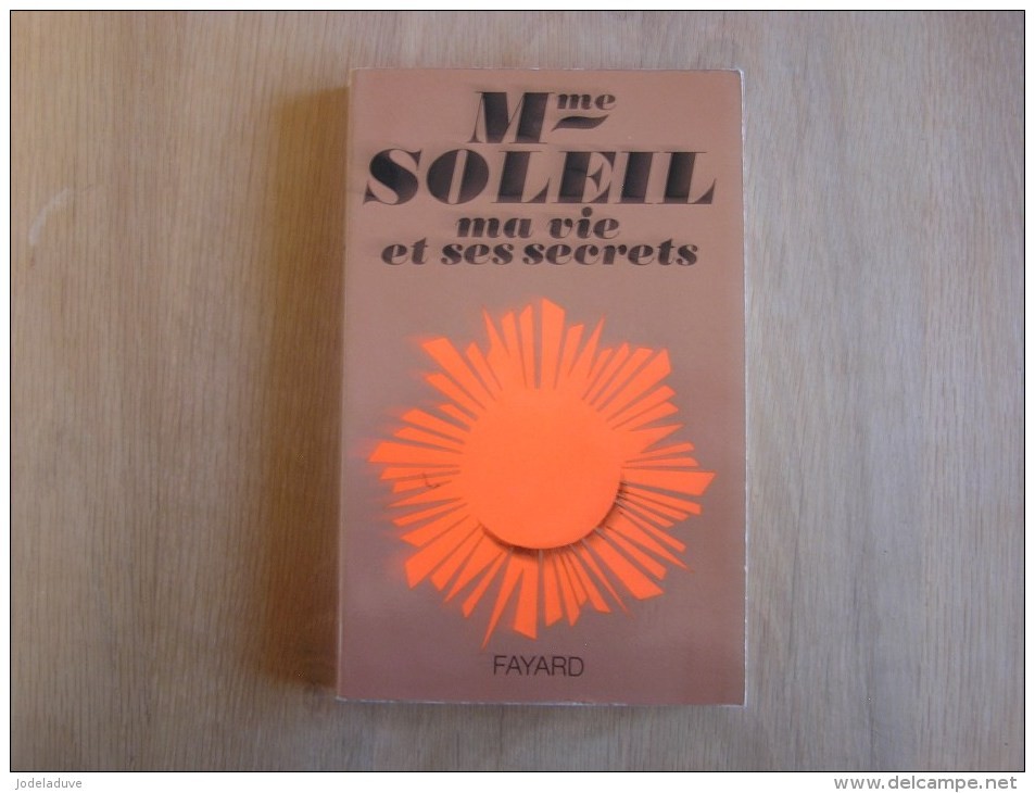 livre mme soleil ma vie et ses secrets