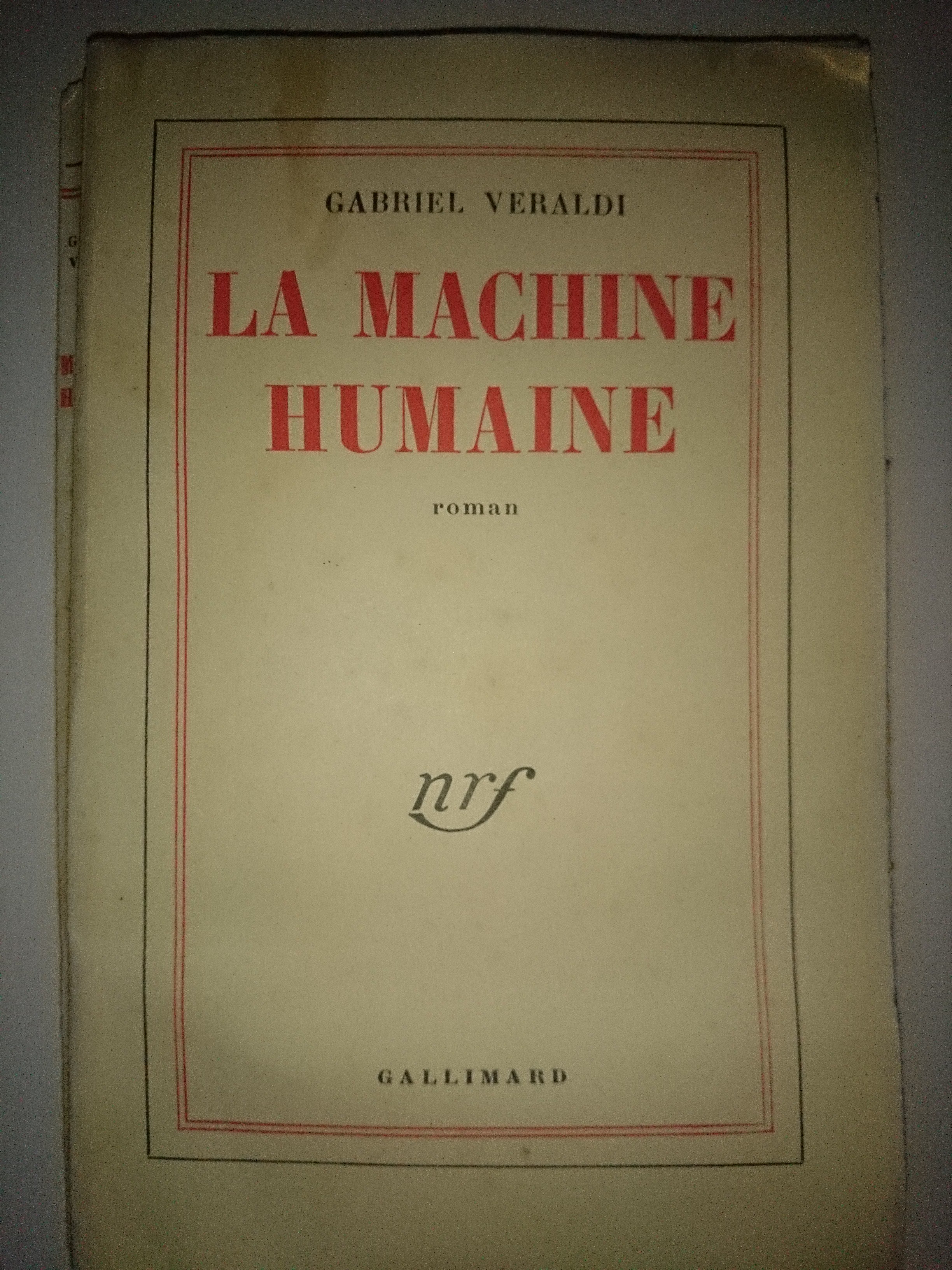 livre la machine humaine