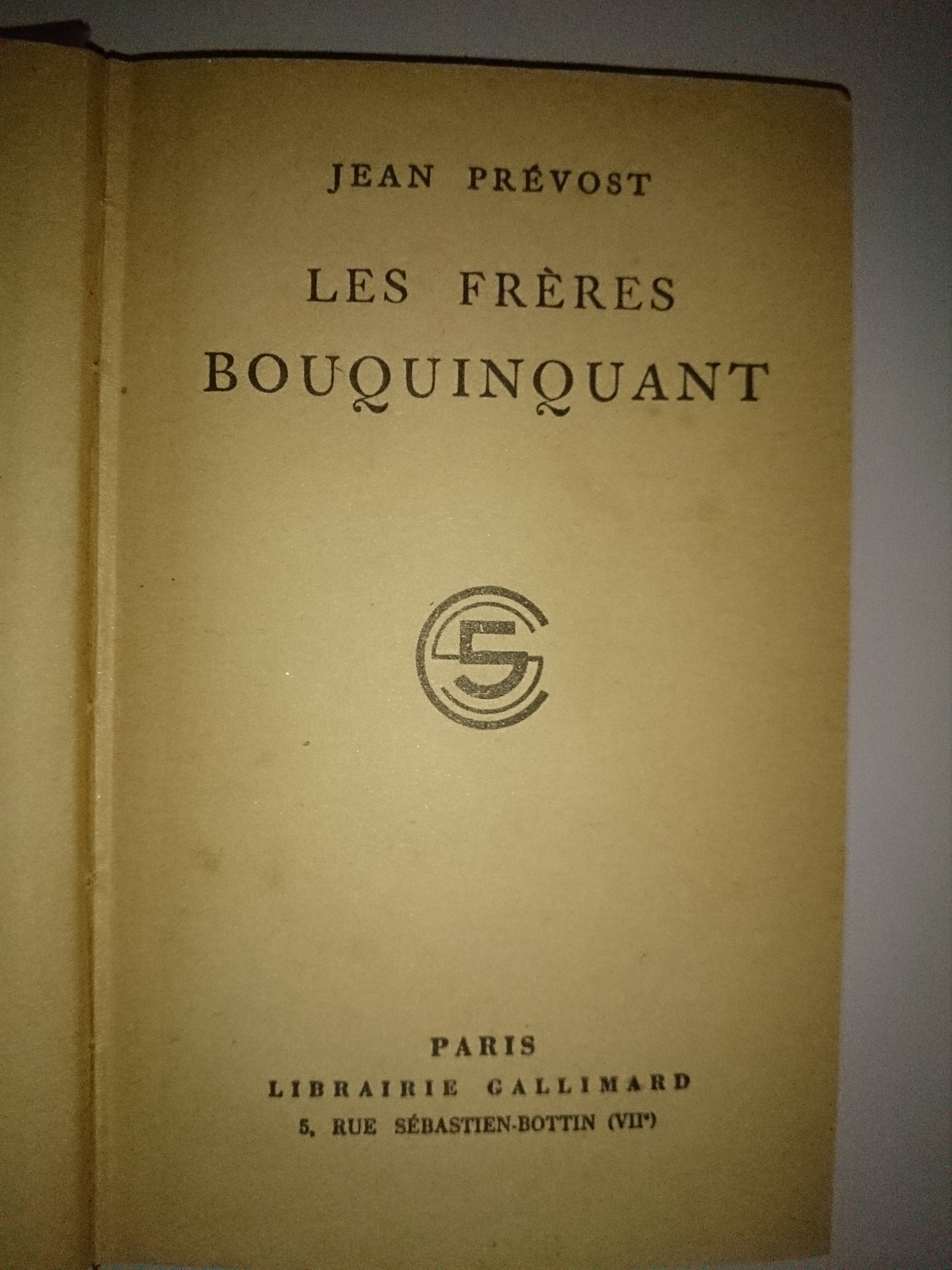 livre les frères bouquinquant