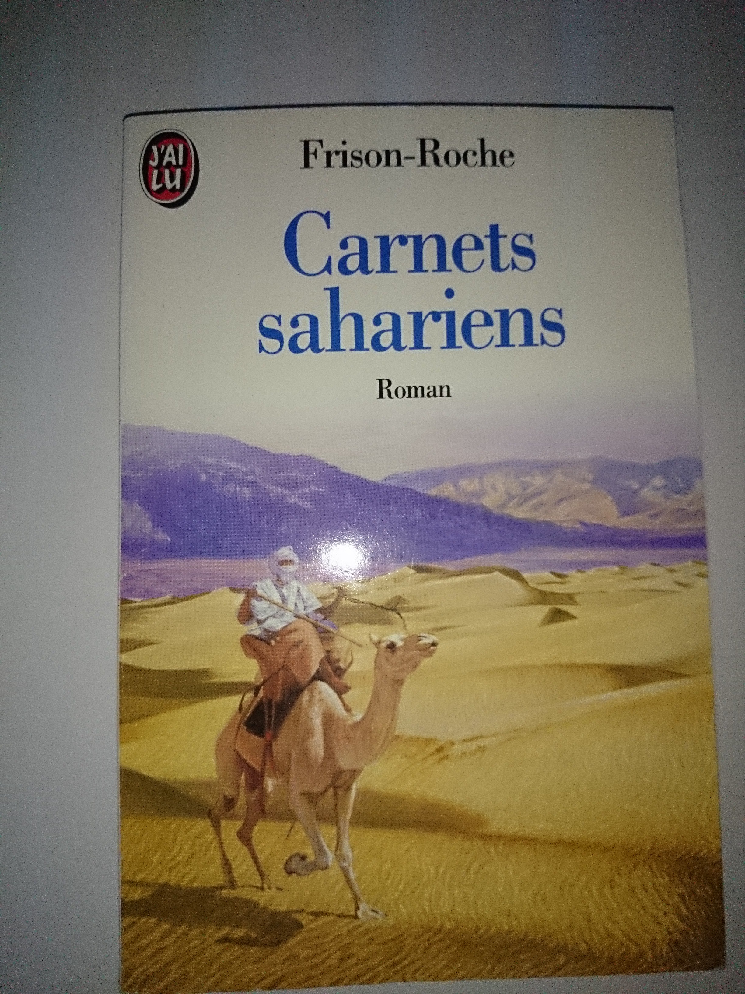 livre carnets saharien