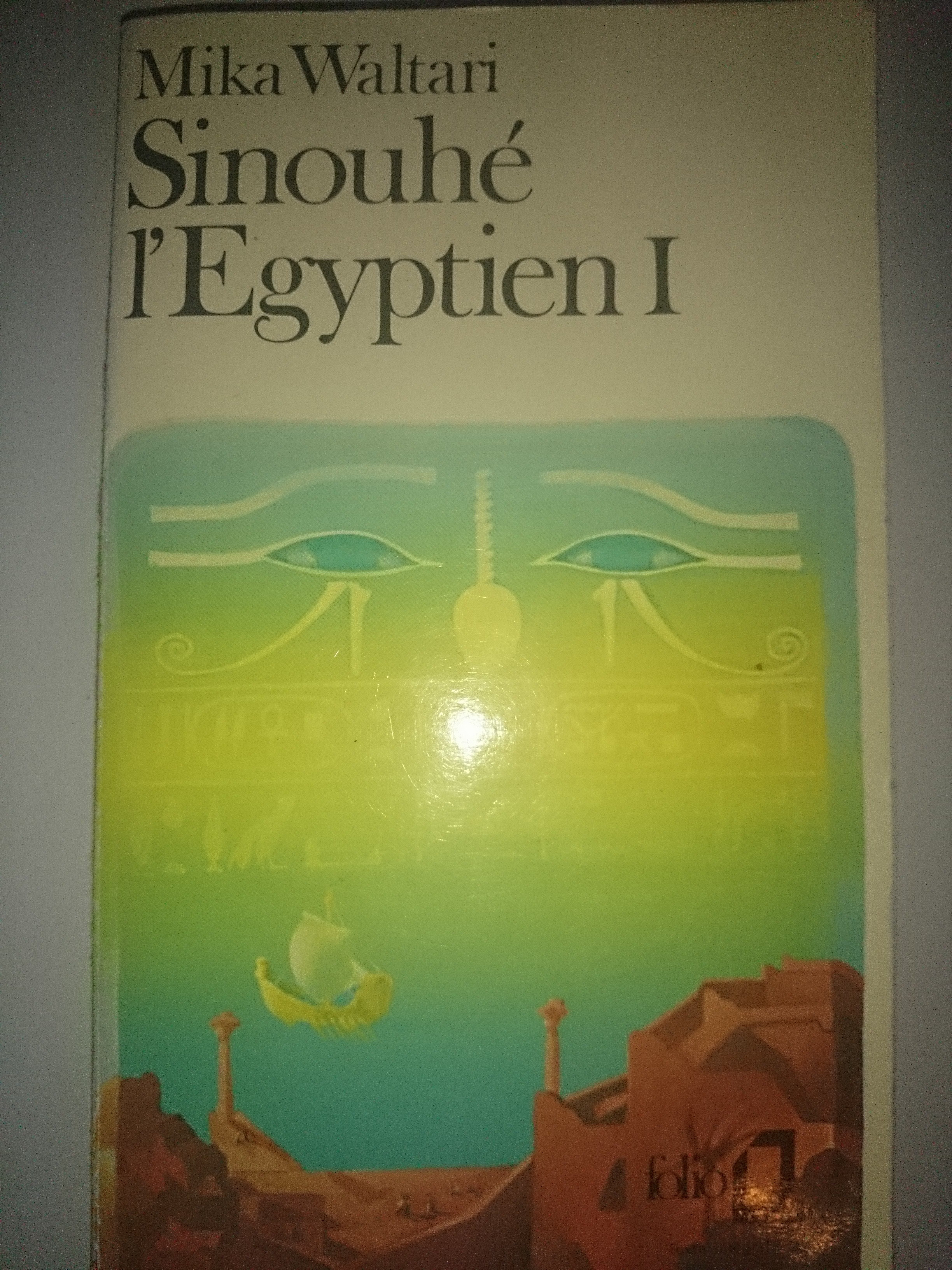 livre Sinouhé l'egyptien I