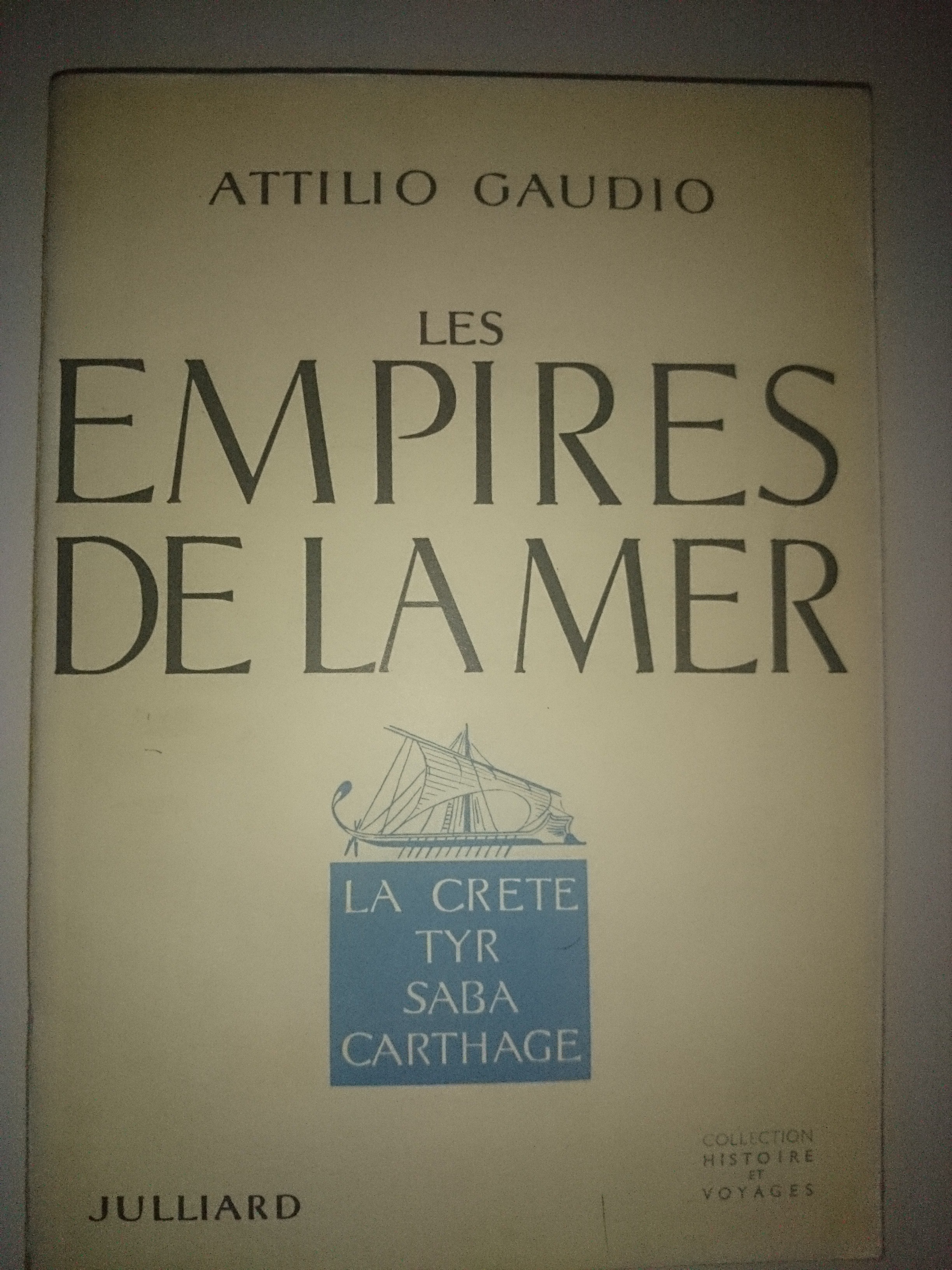 livre les empires de la mer