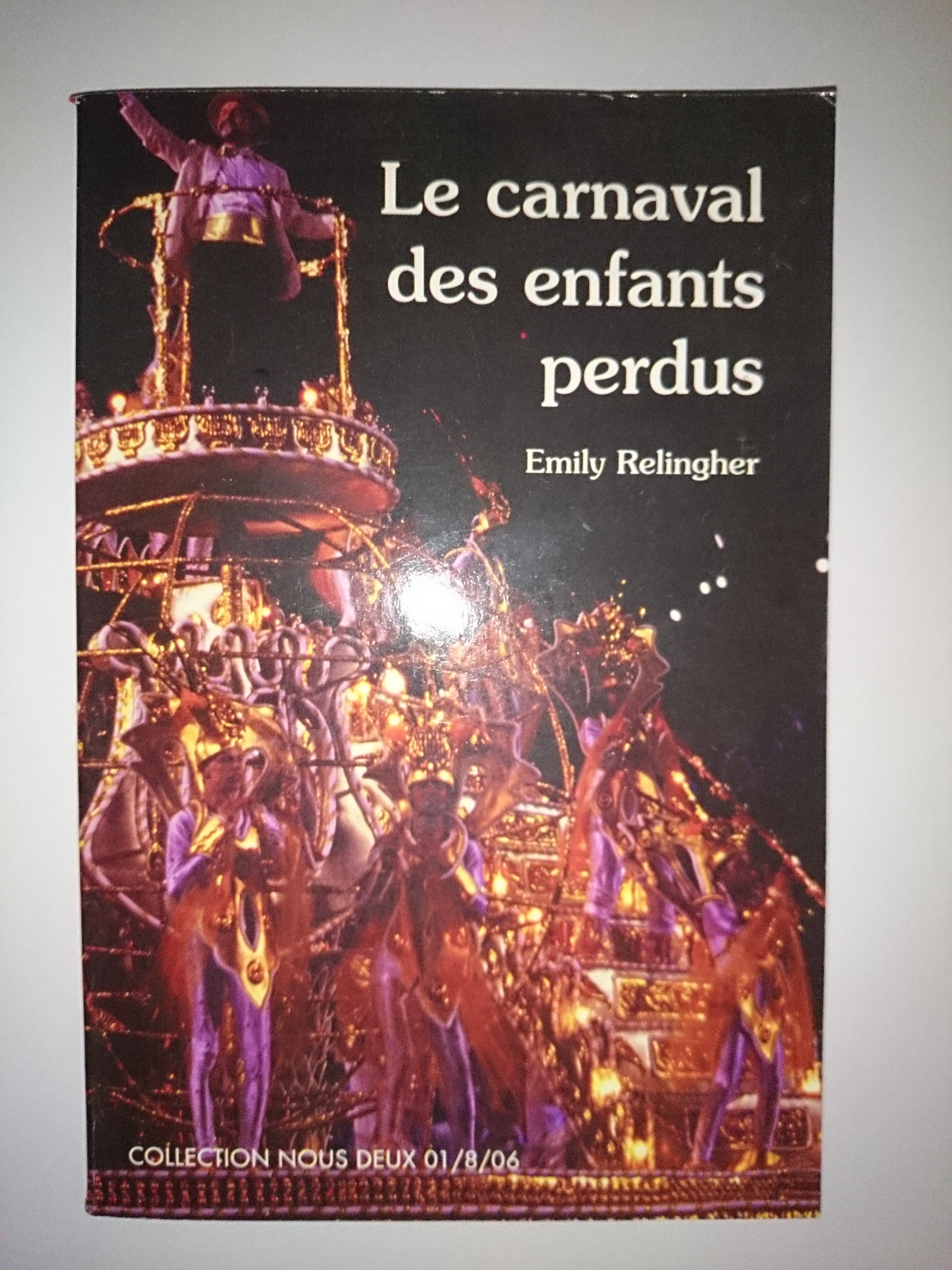 livre le carnaval des enfants perdus