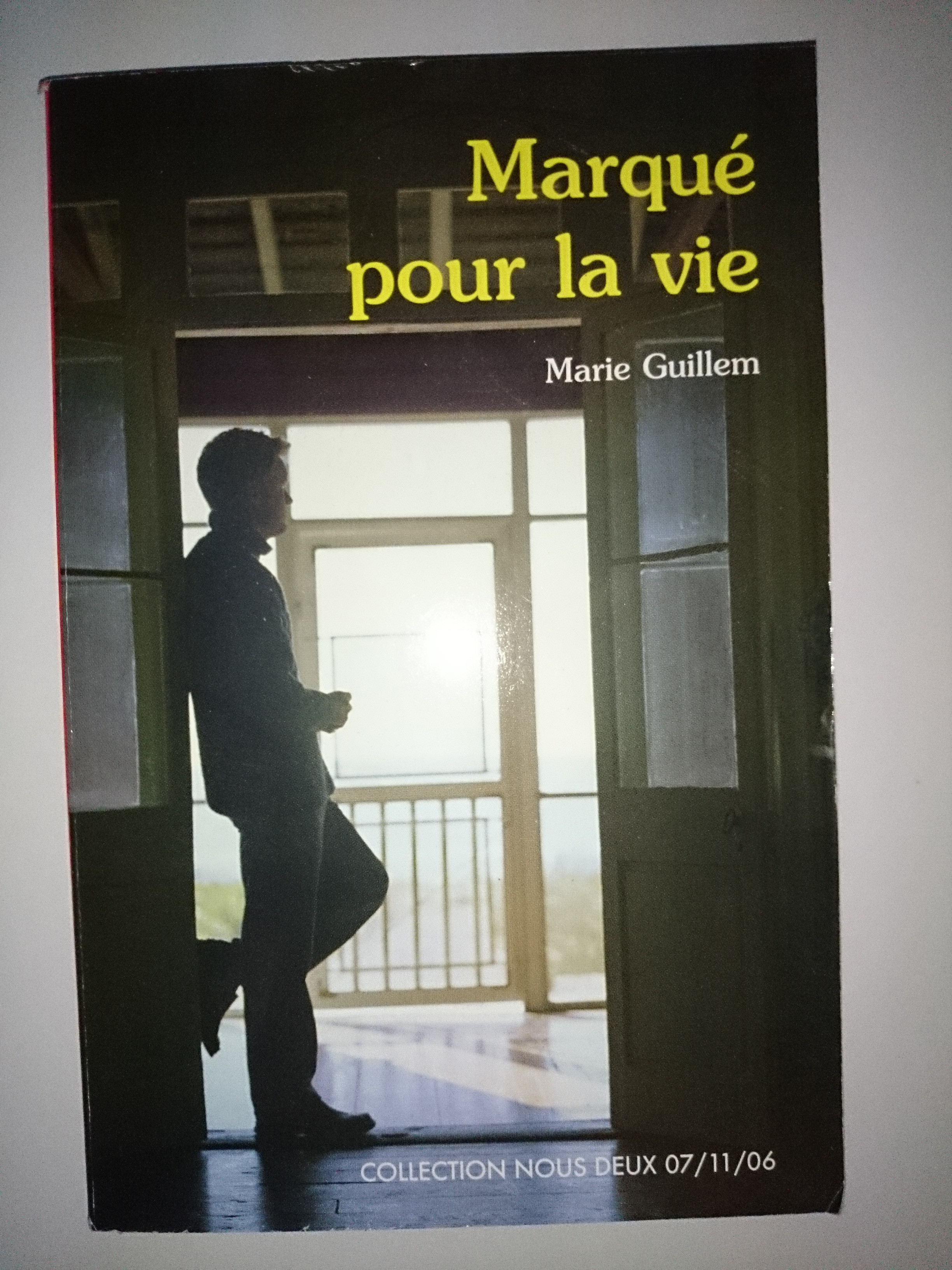 livre marqué pour la vie
