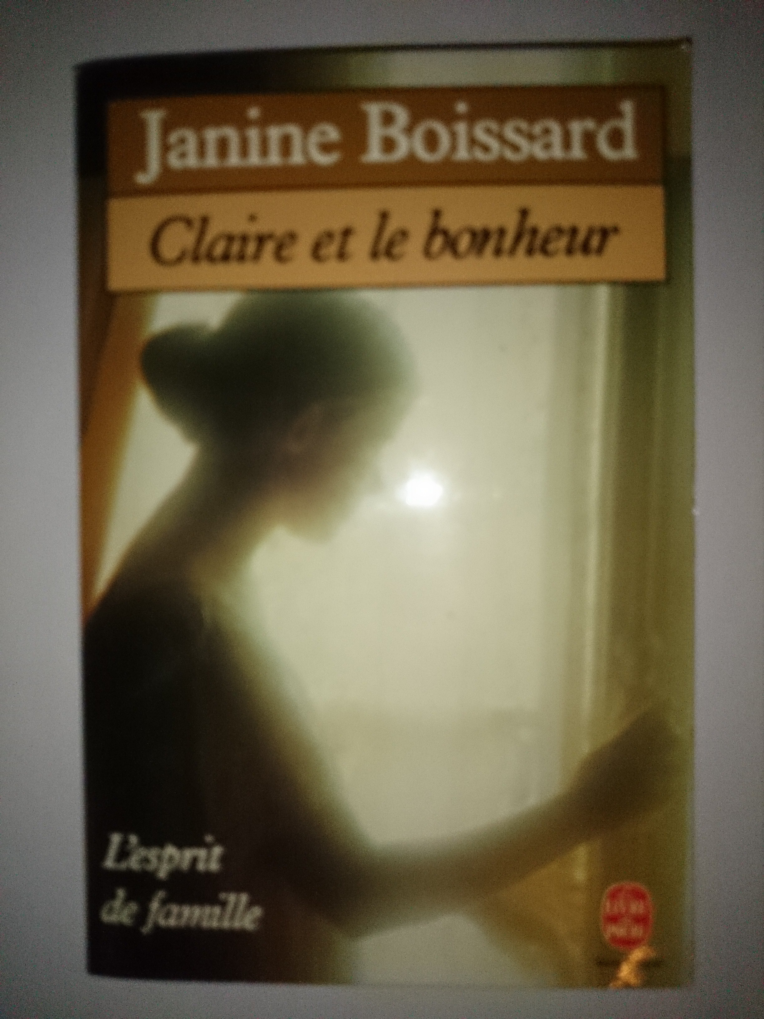livre Claire et le bonheur