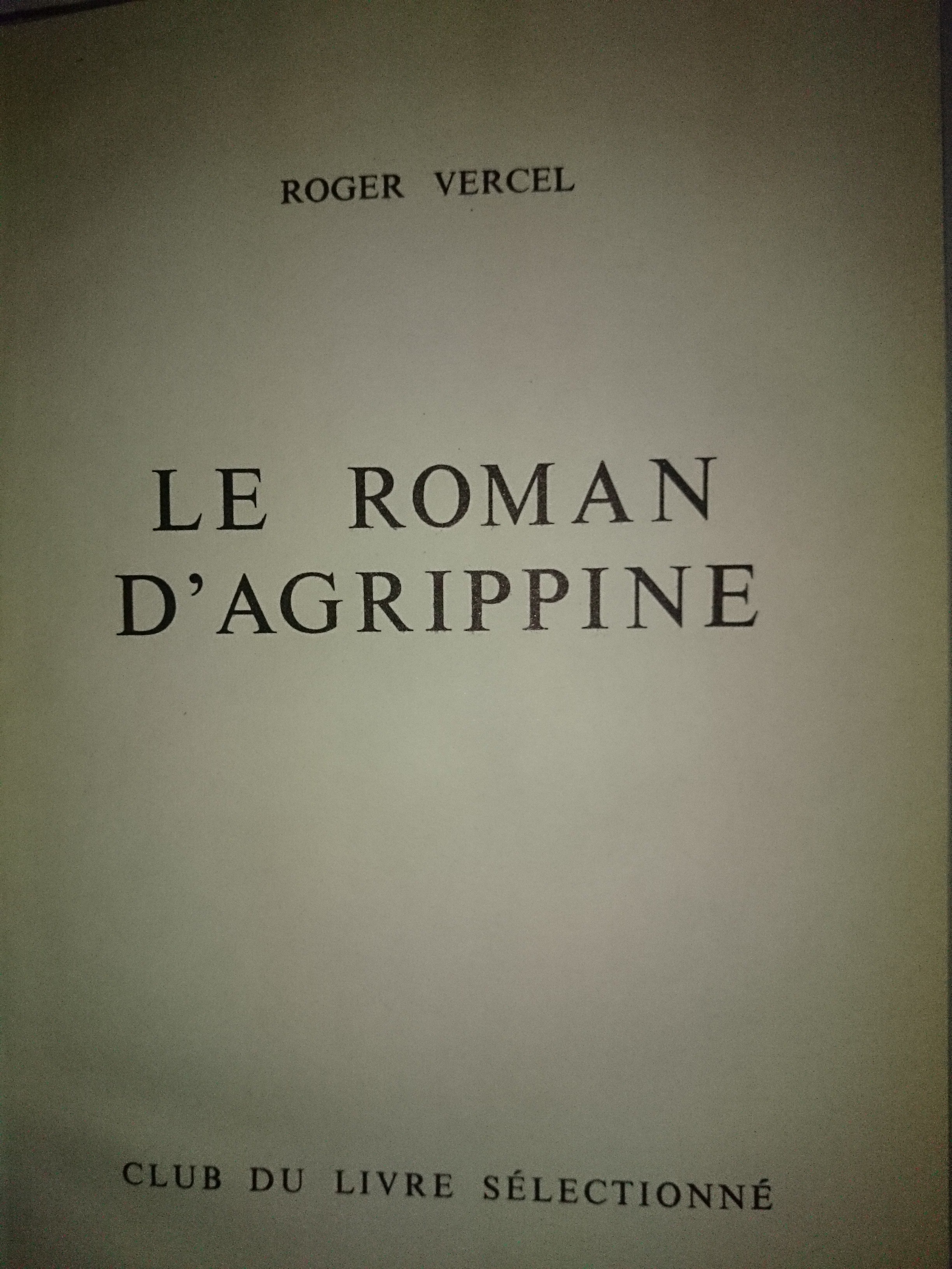 livre agrippine