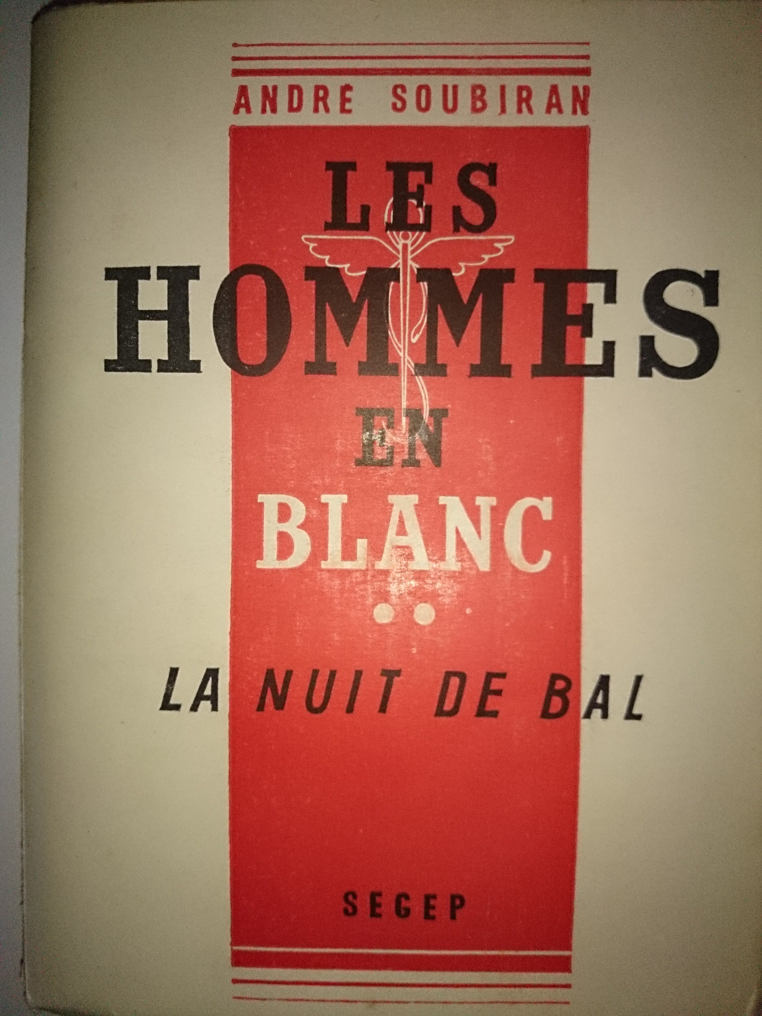 livre les hommes en blanc la nuit de bal