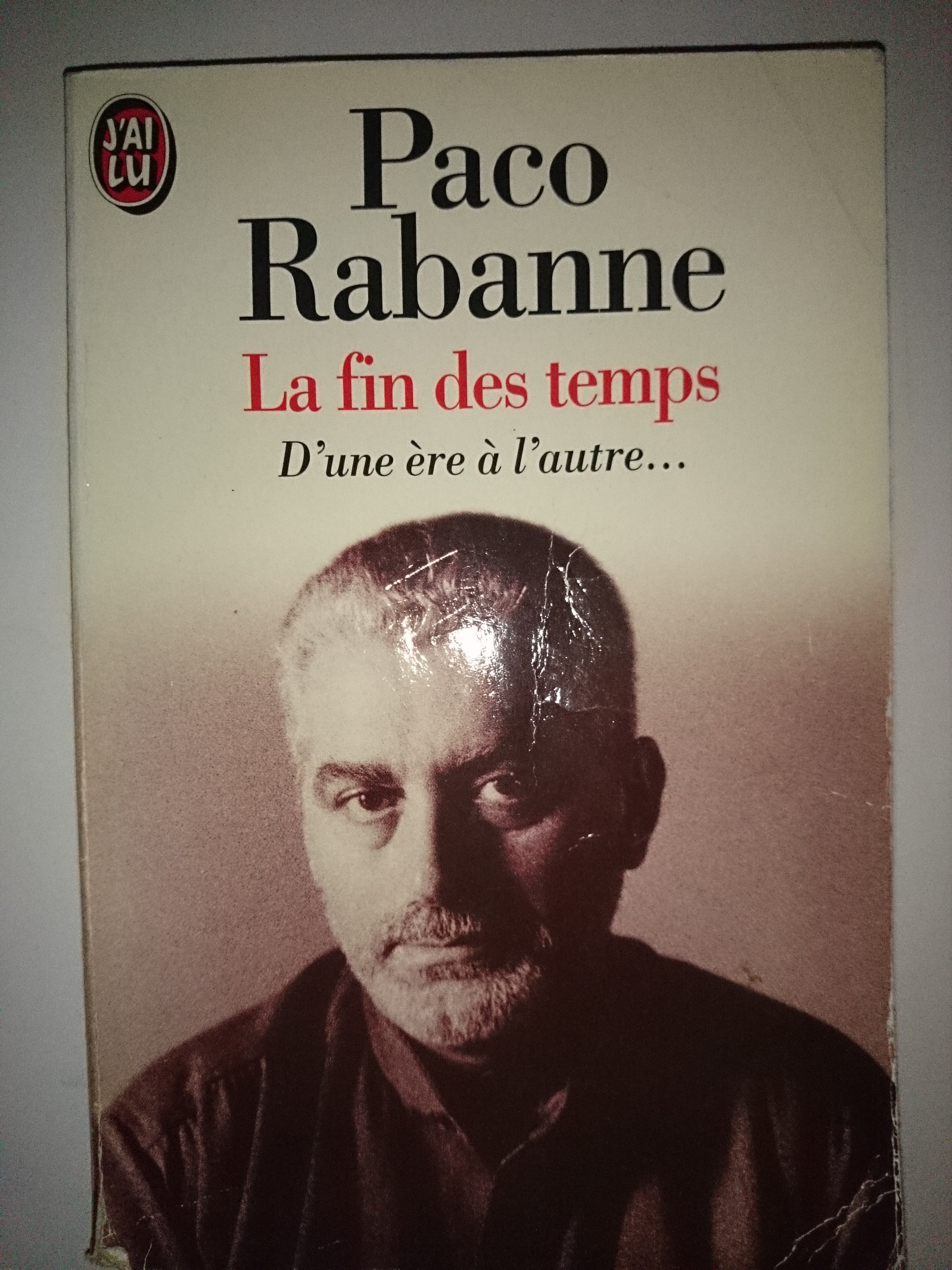 livre la fin des temps 