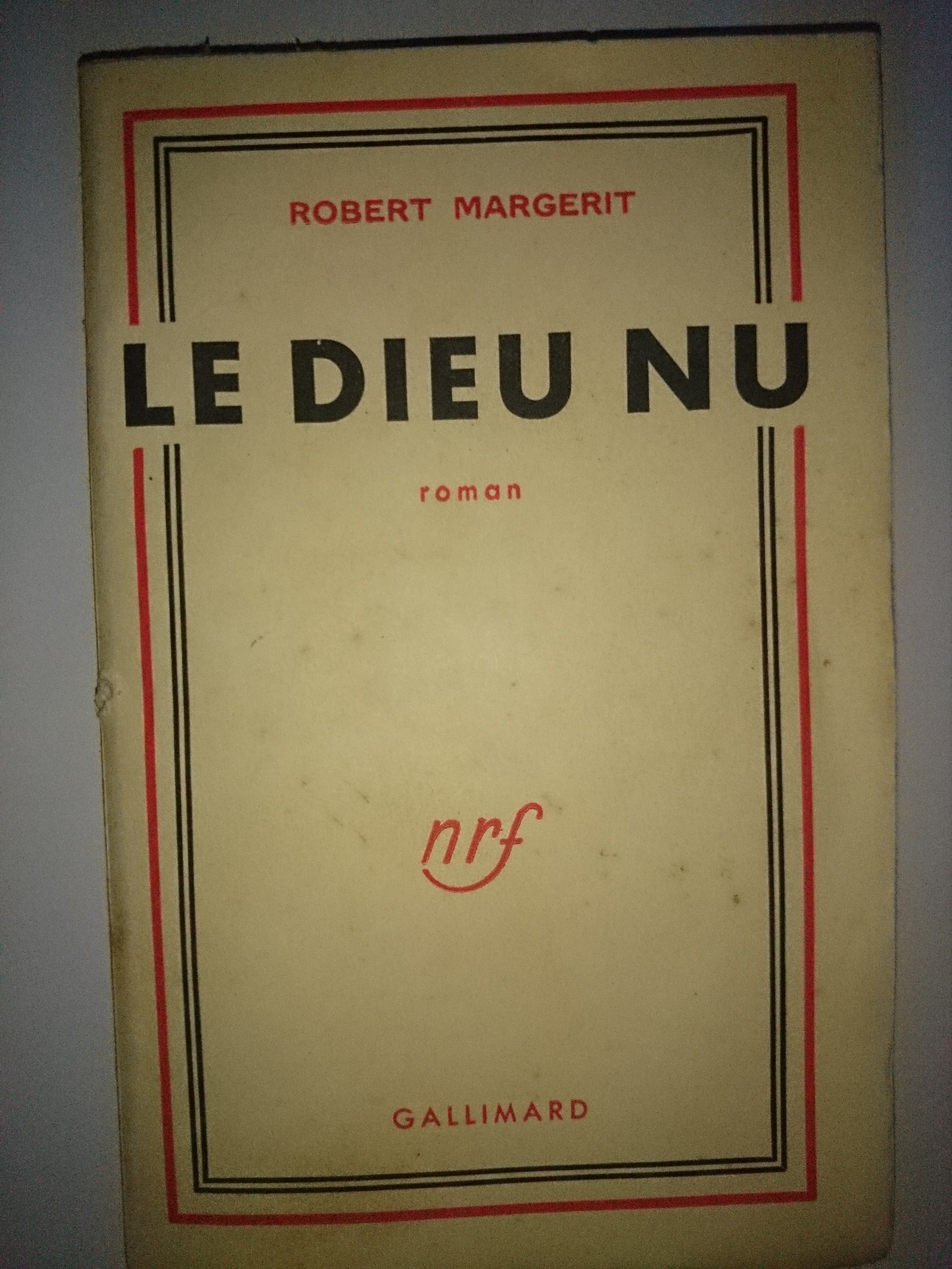 livre le dieu nu