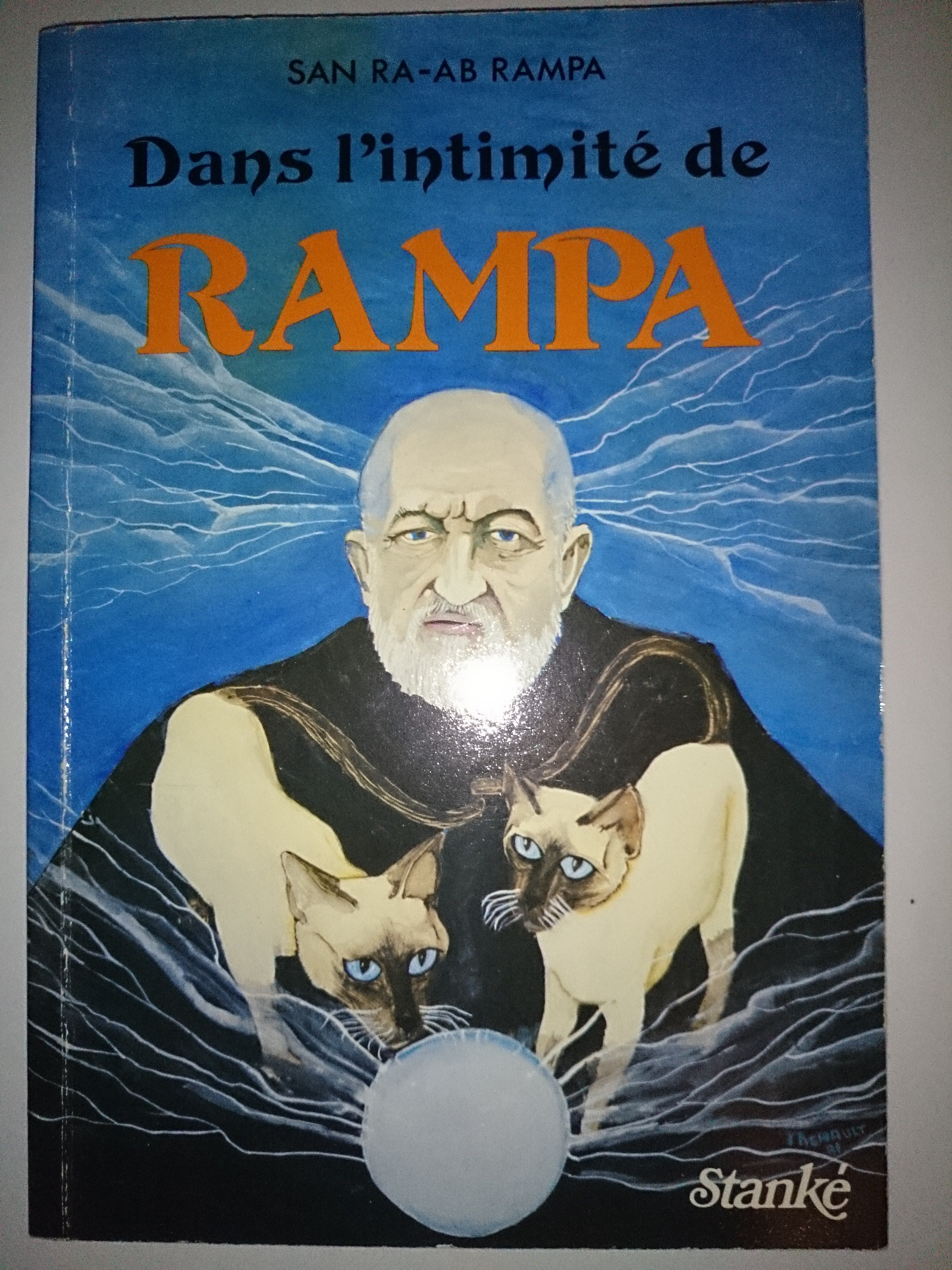 livre dans l'intimité de rampa