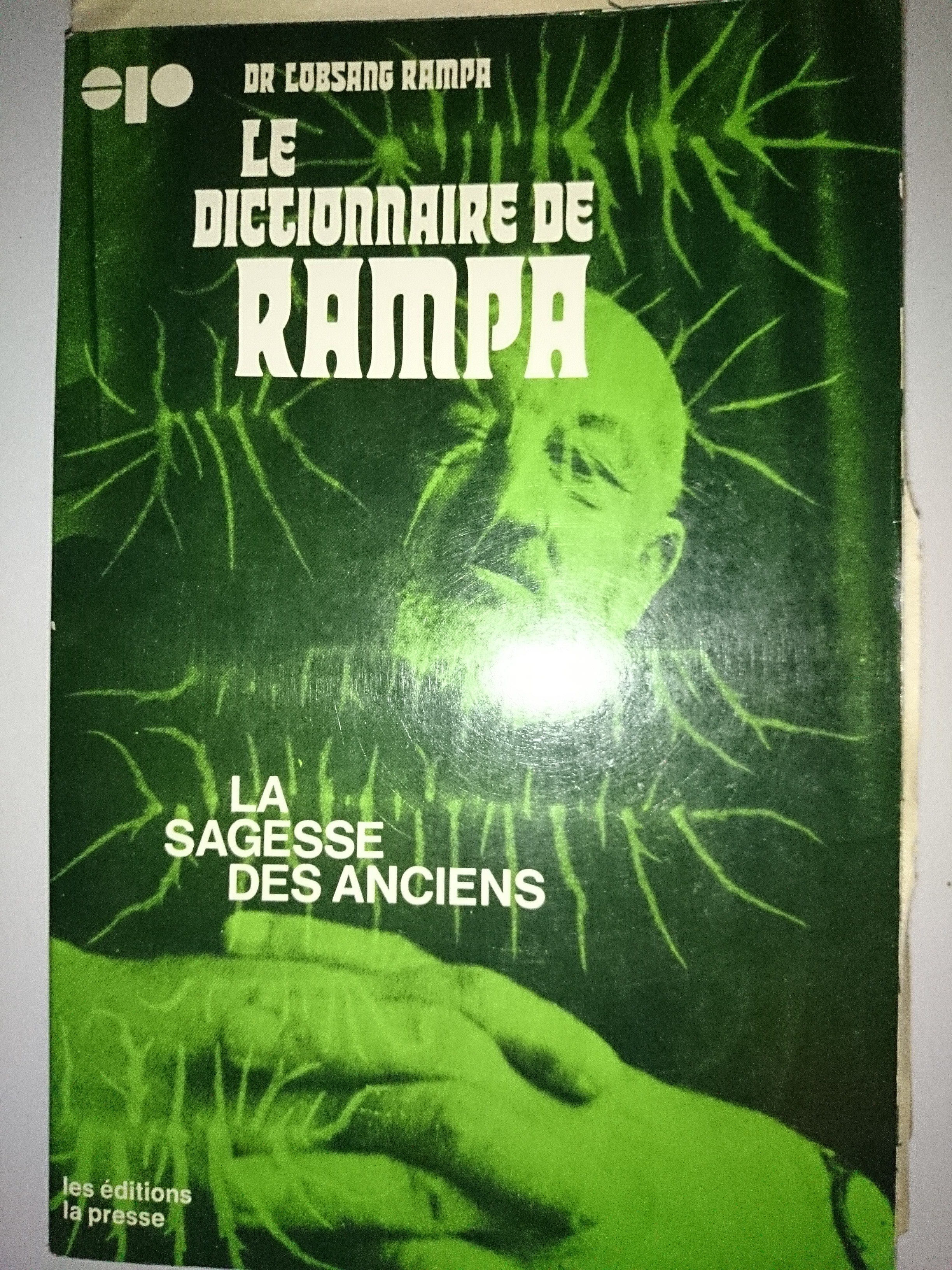 livre le dictionnaire de rampa
