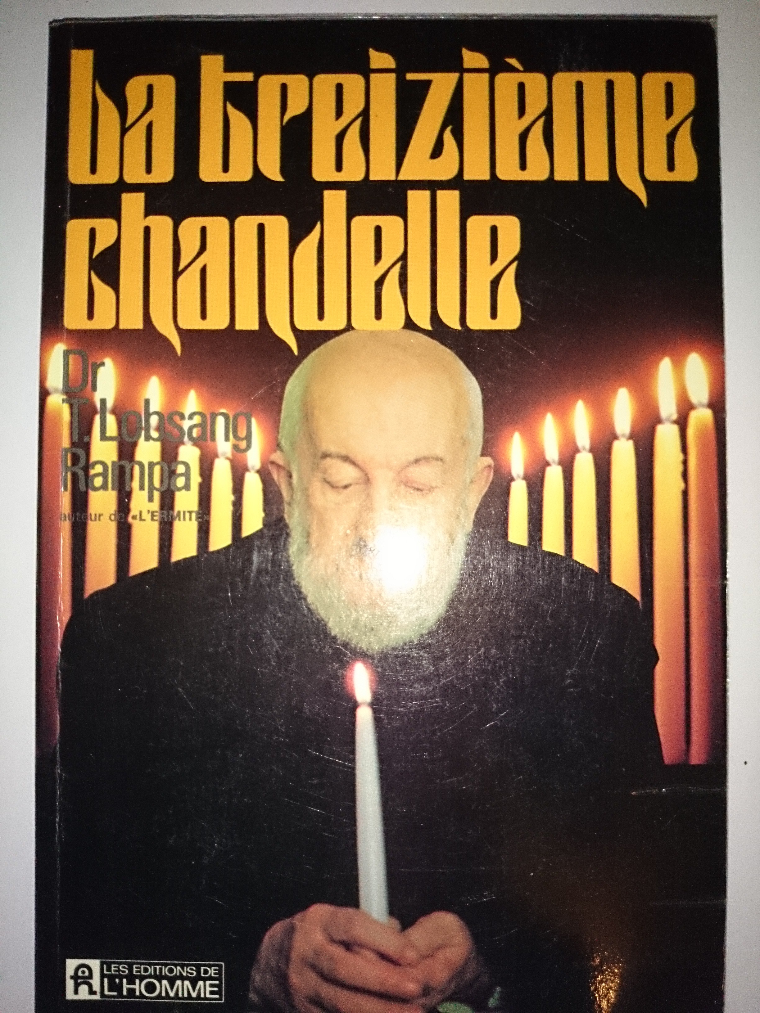livre la treizième chandelle
