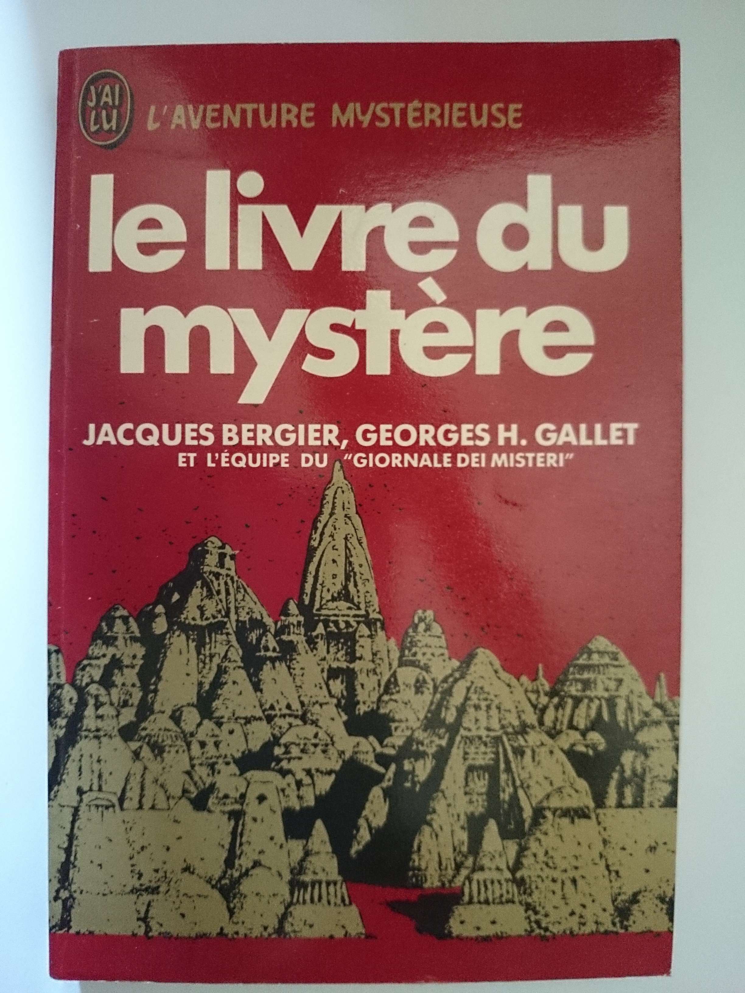 livre le livre du mystère
