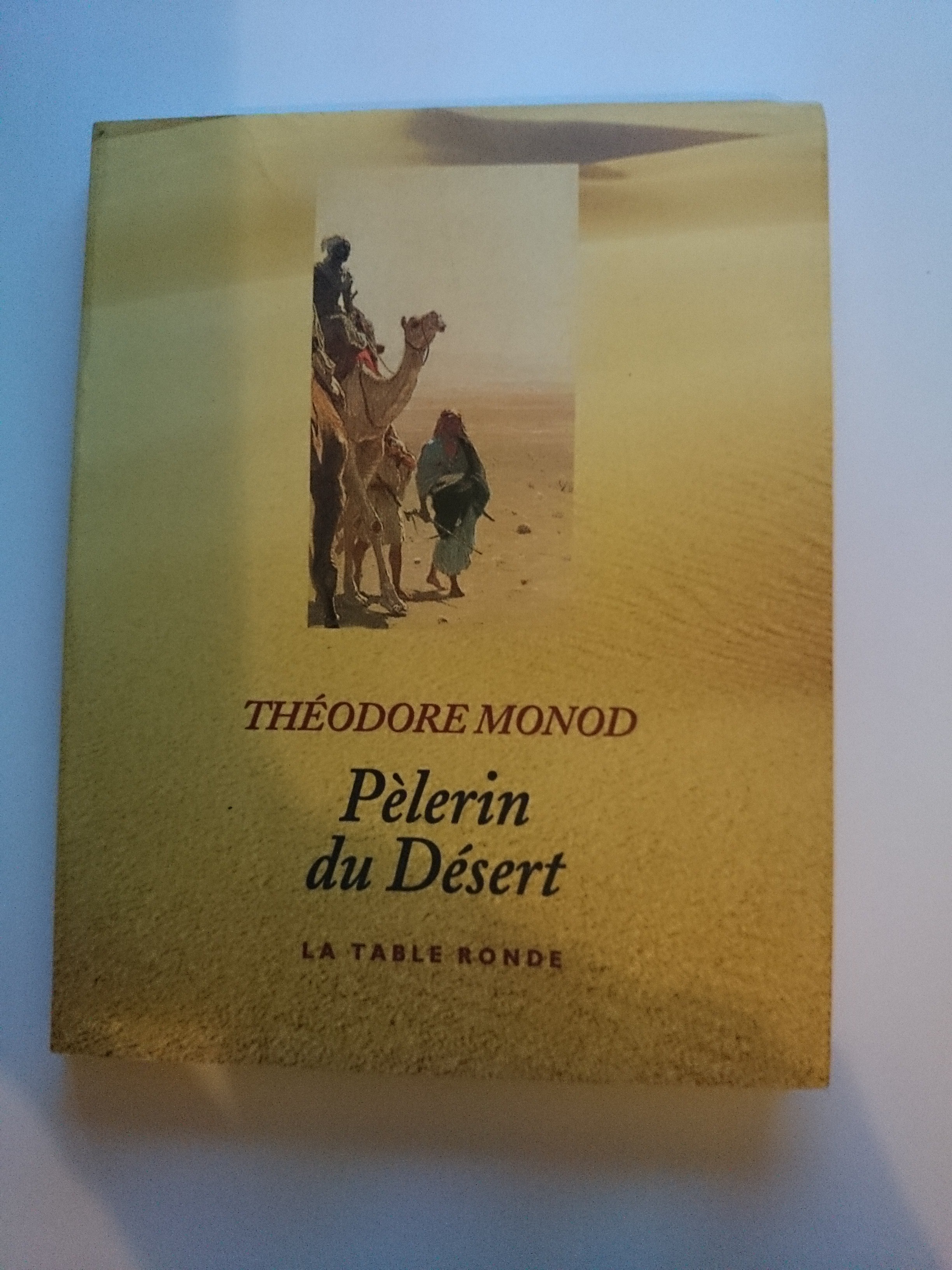 livre pèlerin du désert