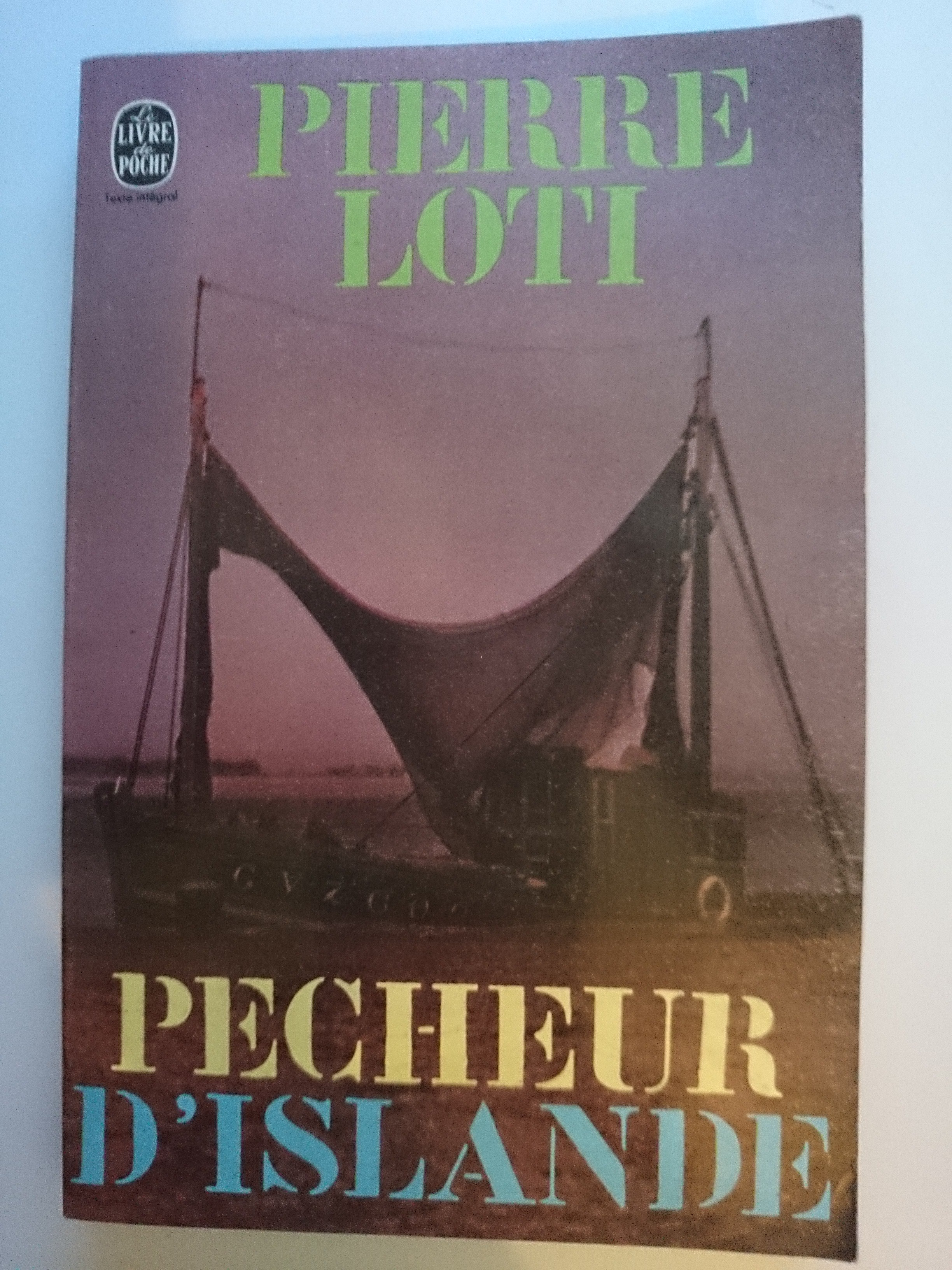 livre pêcheur d'islande 