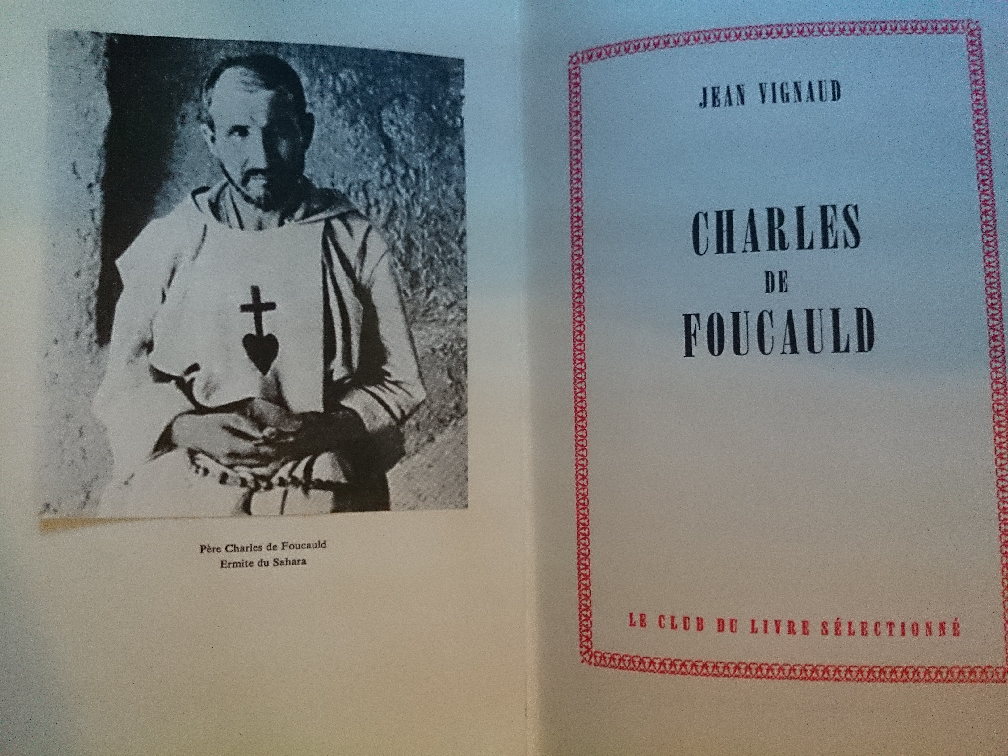 livre charles de foucauld