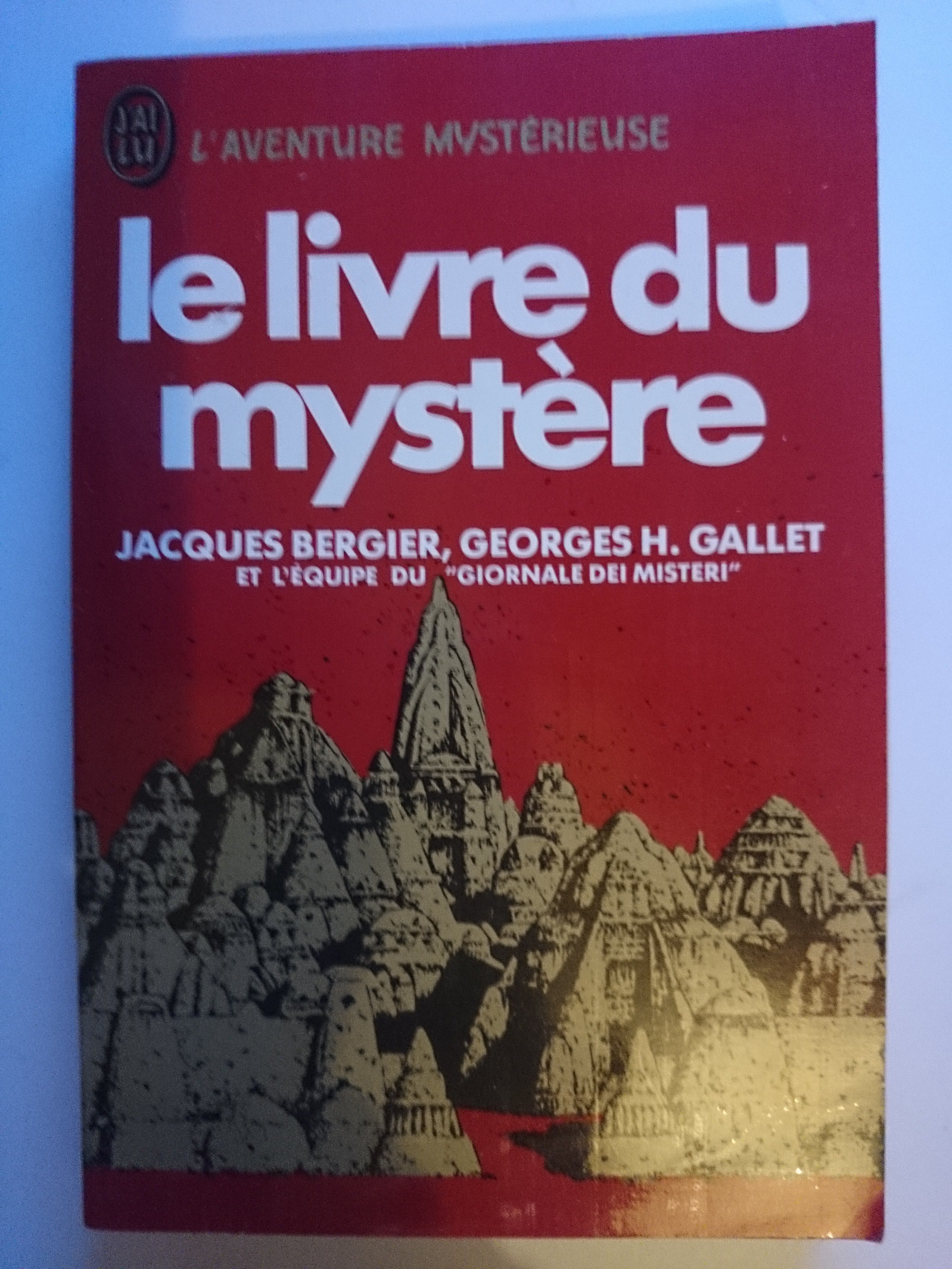 livre le livre du mystère