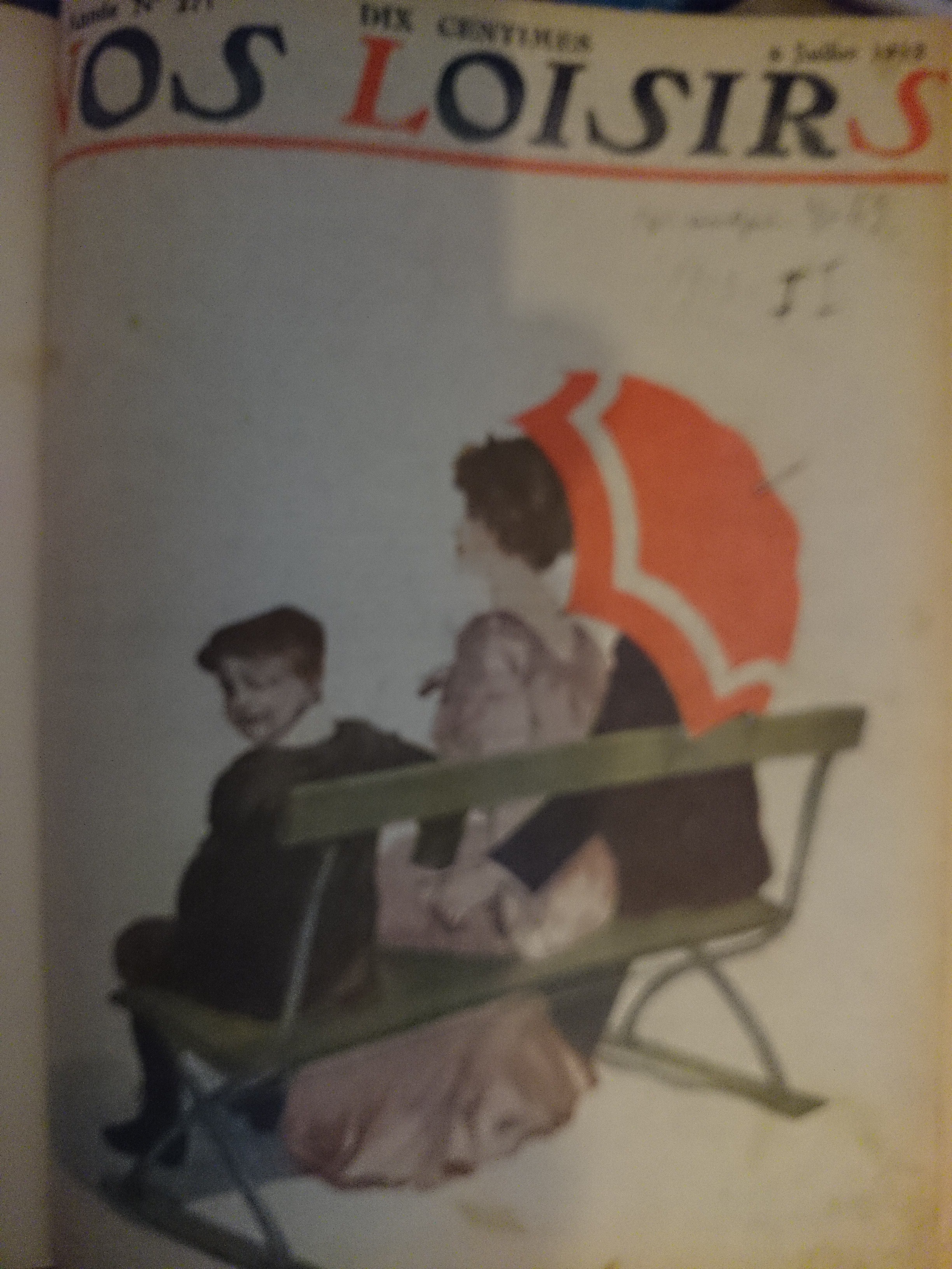 Photo 2 — livre 1913 nos loisirs