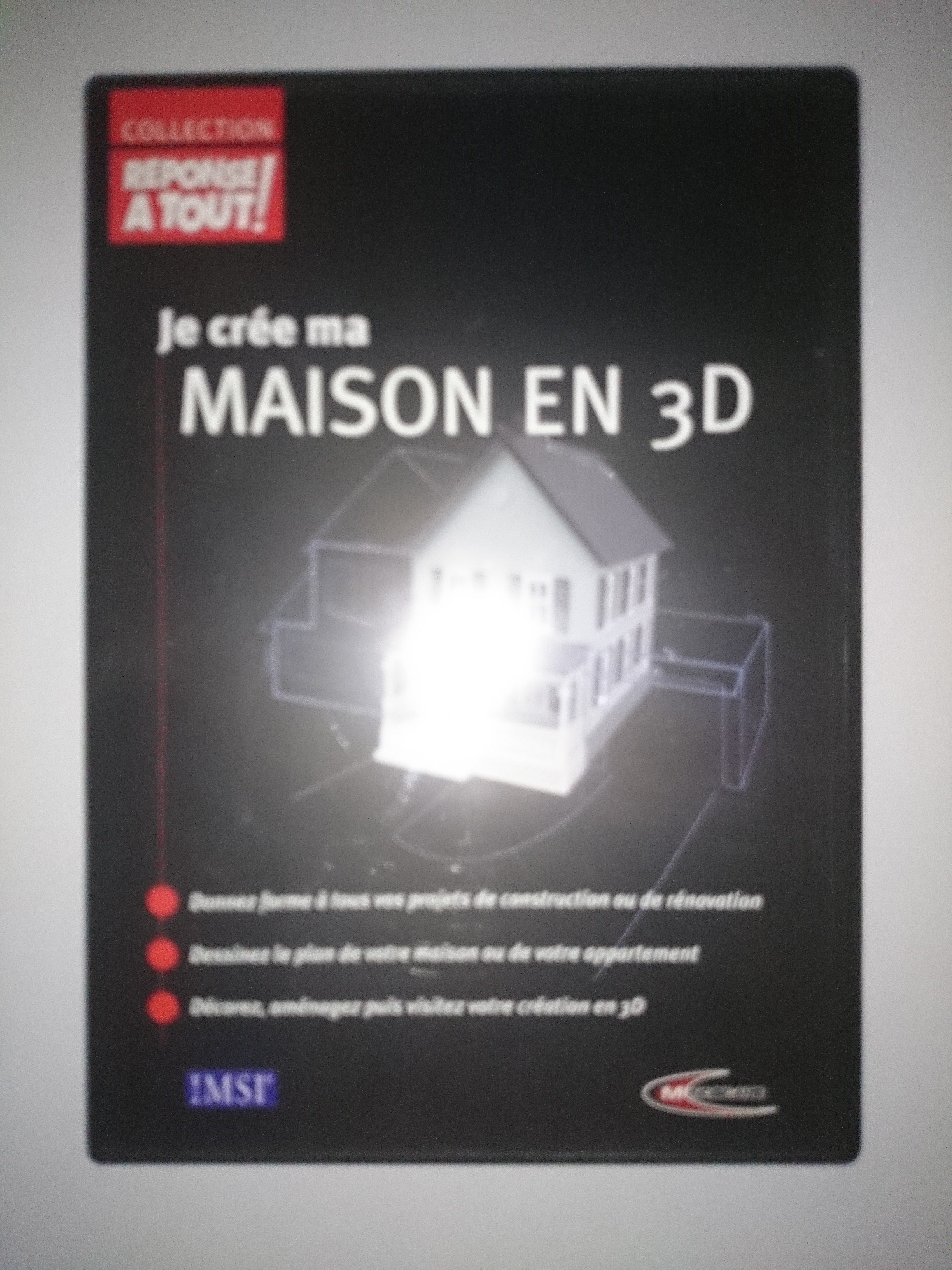 Je crée ma maison en 3D