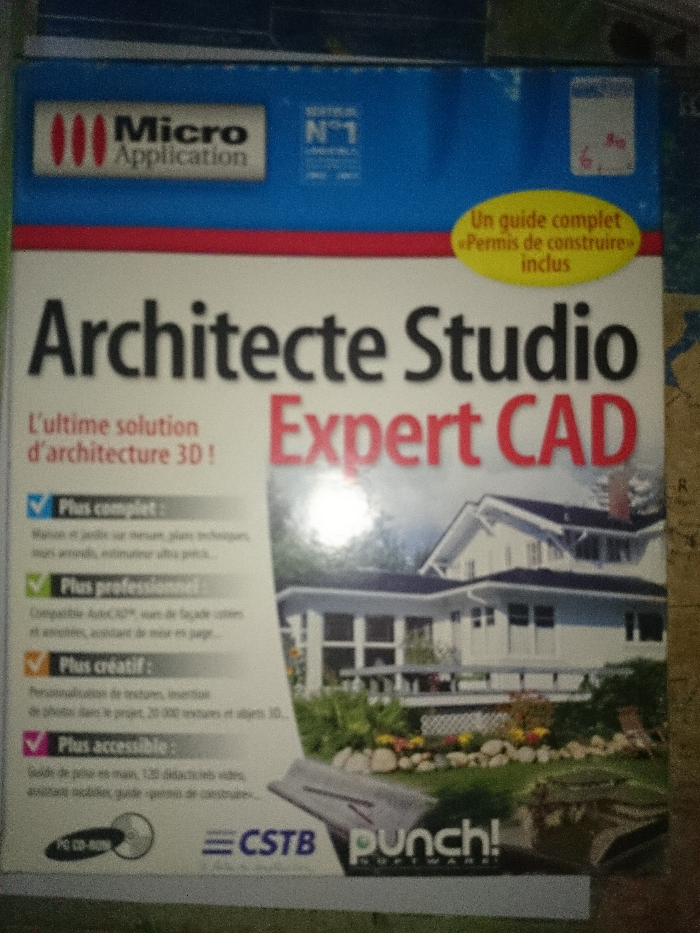 architecte studio expert cad