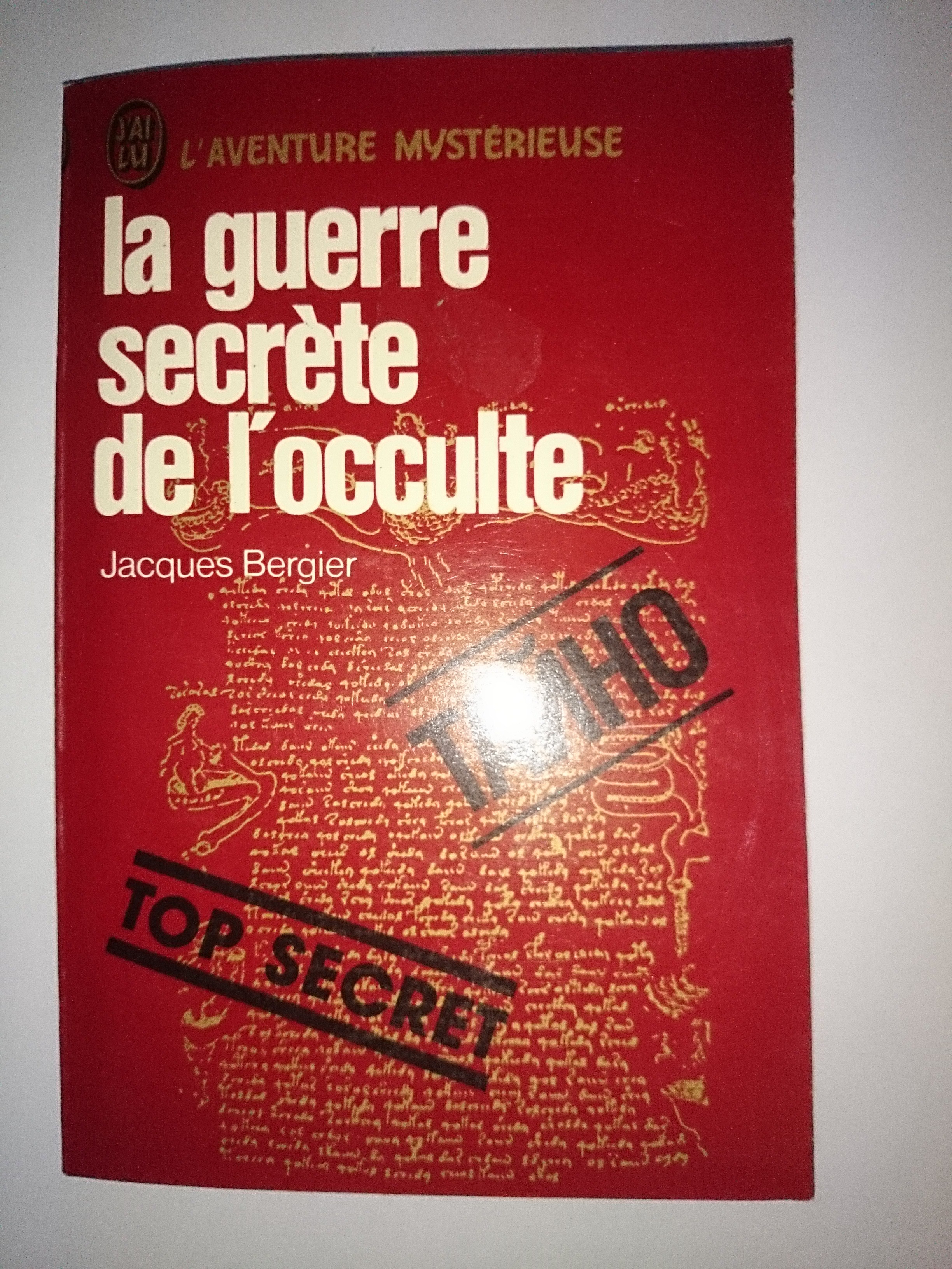 livre la guerre secrète de l'occulte