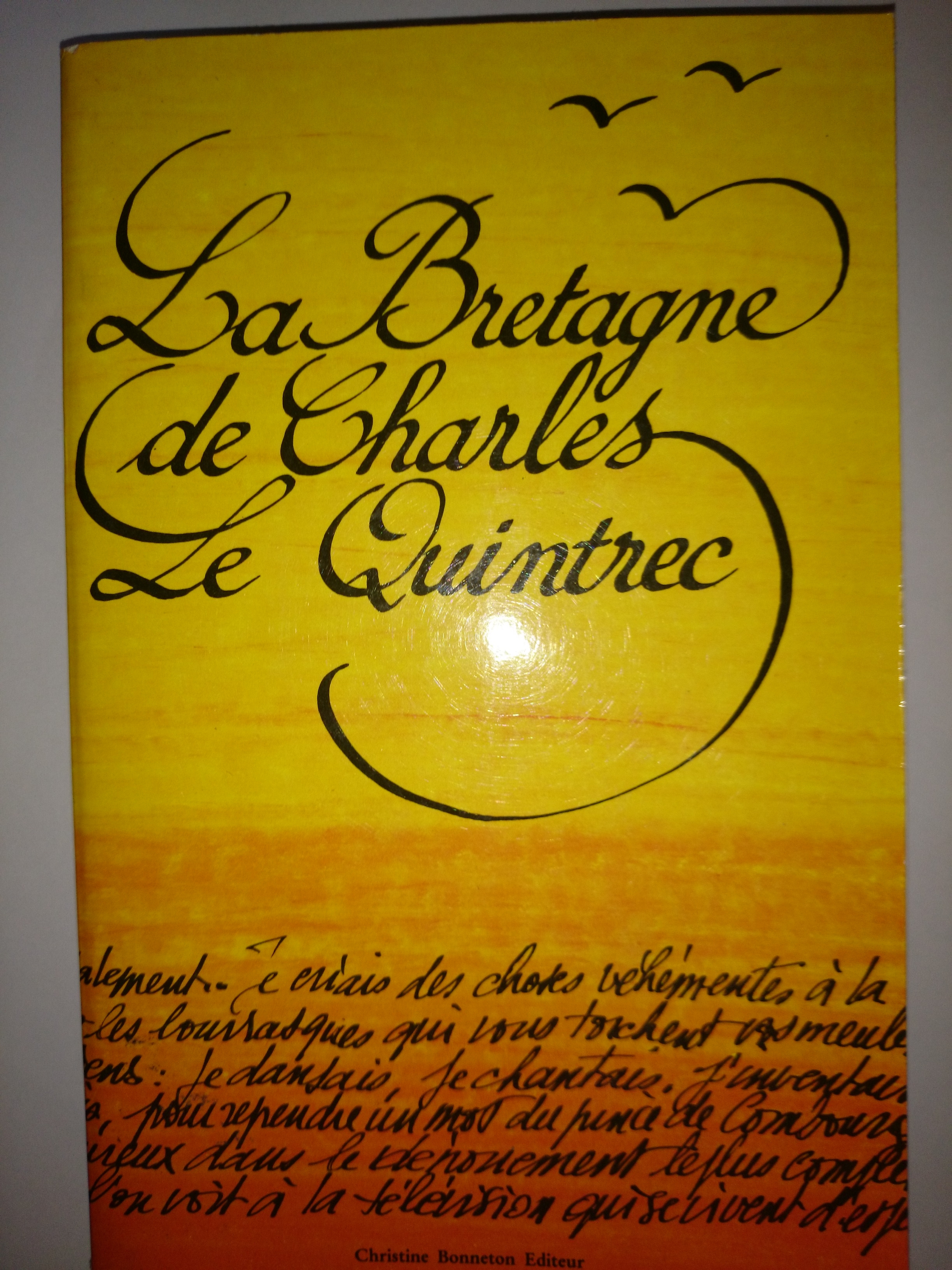 livre la bretagne de charles le quintrec