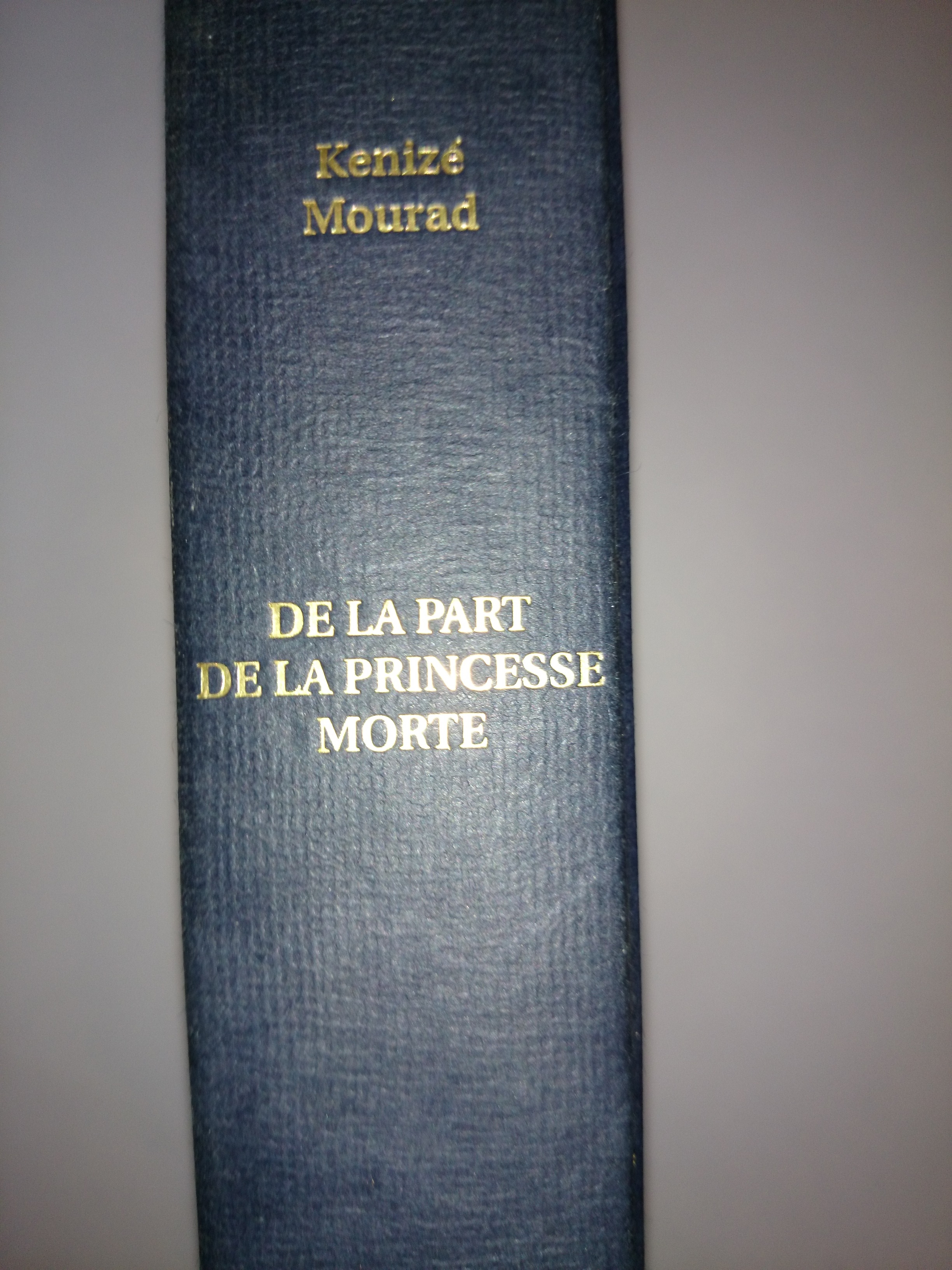 livre de la part de la princesse morte