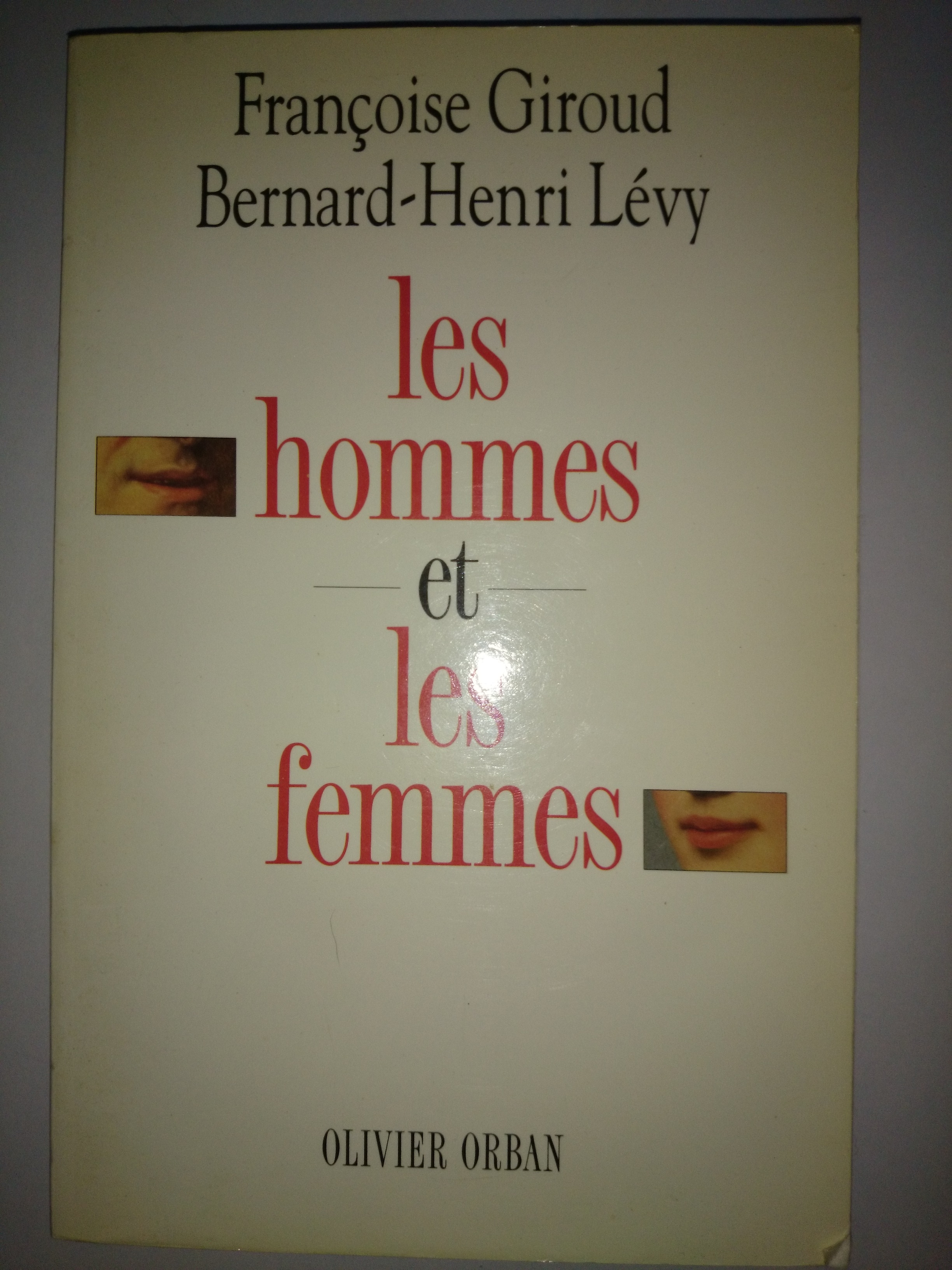 livre les hommes et les femmes