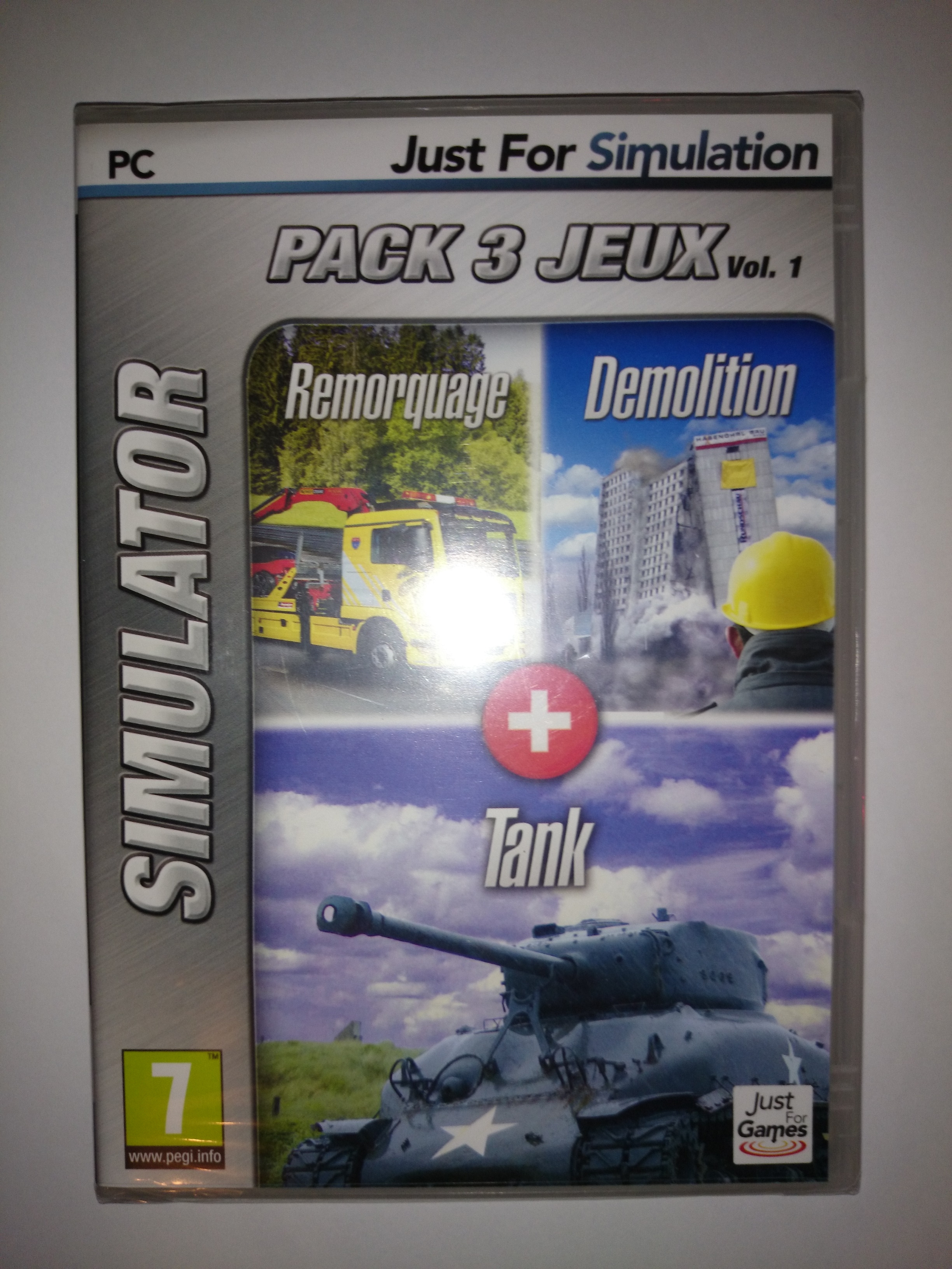 jeu pc just for simulation